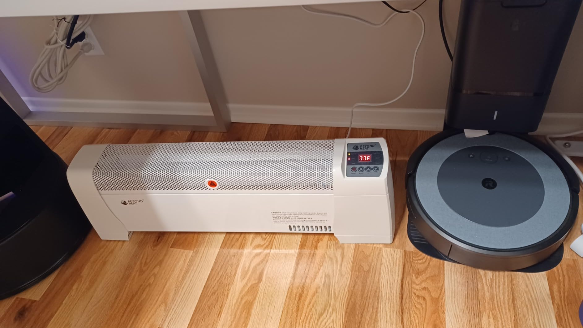 BEYOND HEAT Electric Baseboard Space Heater 1500W with Digital Thermostat customer photo 2