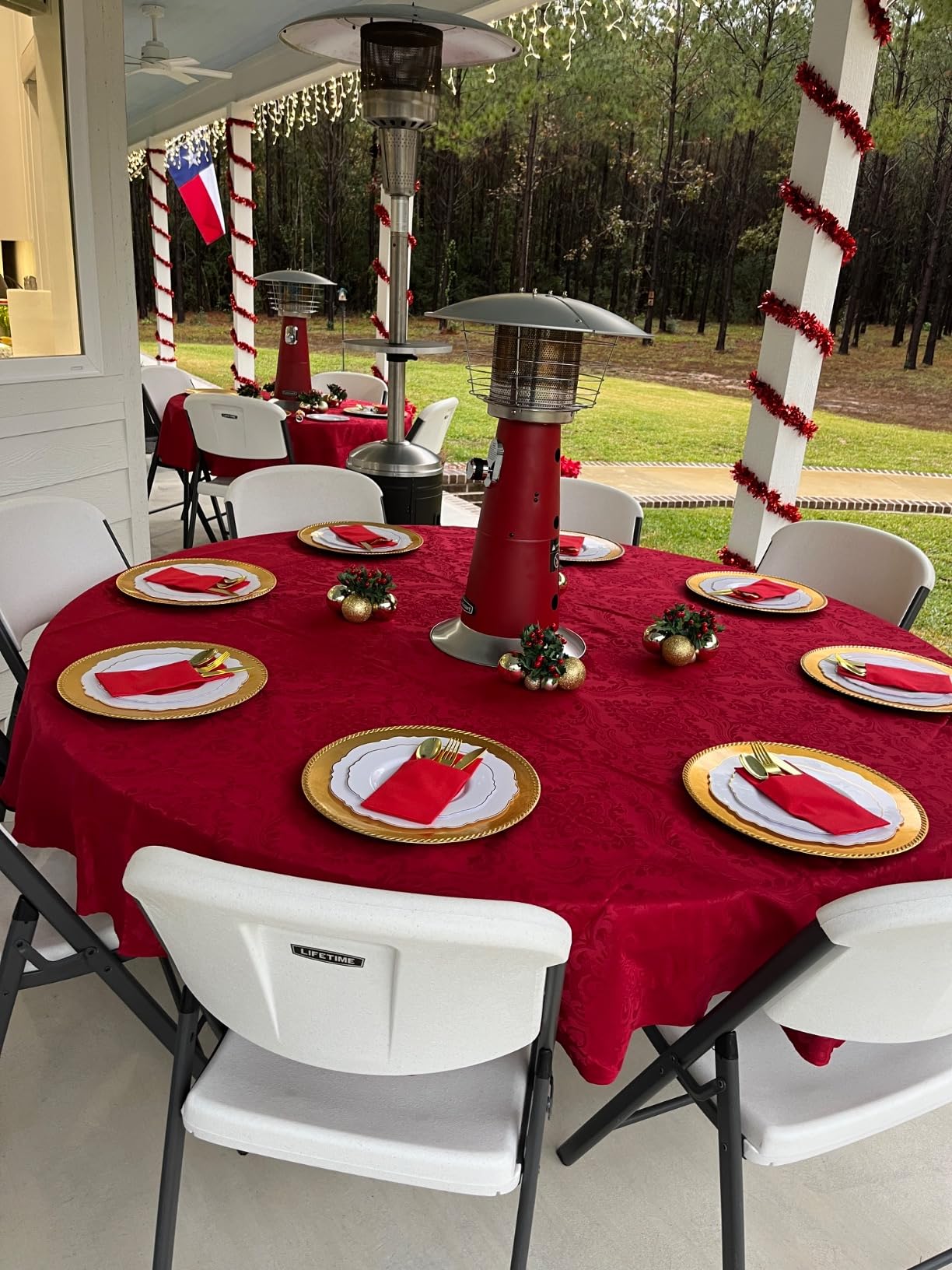 Cuisinart Patio Heater, Tabletop, Anti-Tilt Safety Switch, 11,000 BTU, Gray customer photo 1