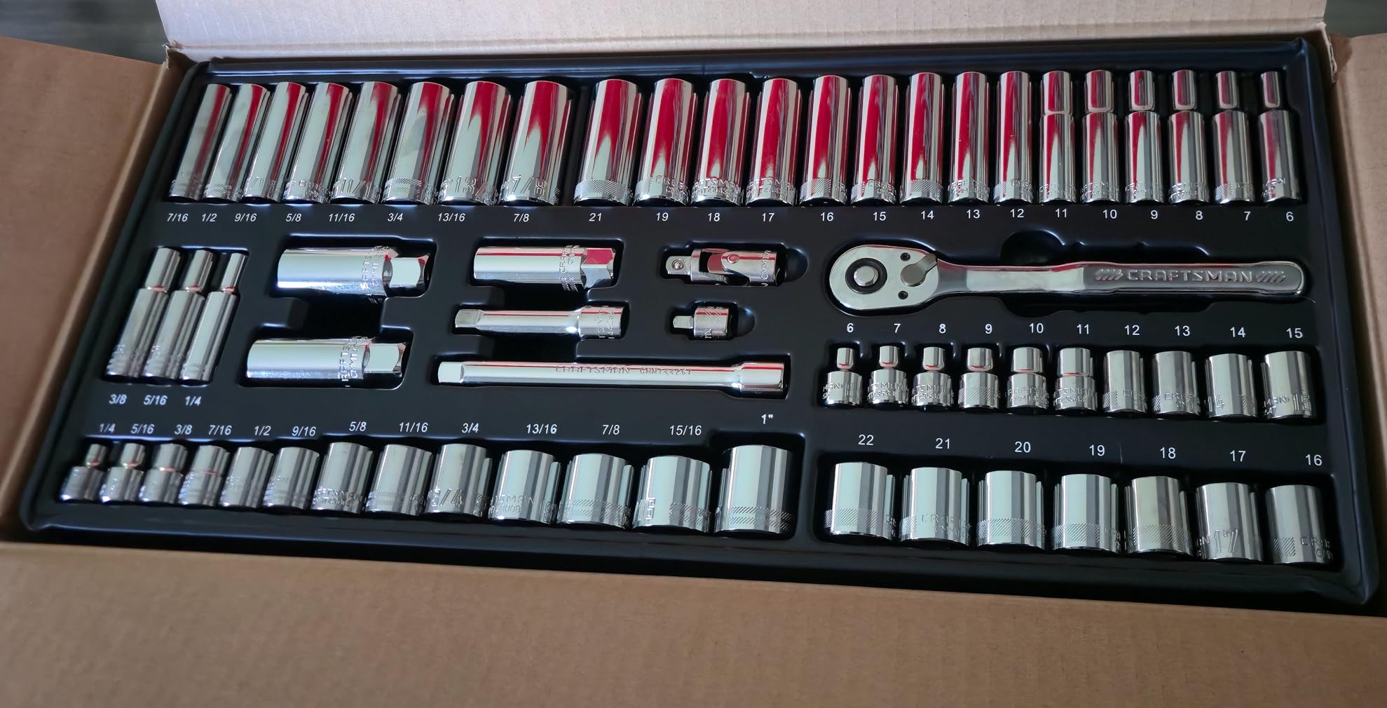 CRAFTSMAN 308 Piece Mechanics Tool Set, Socket and Wrench Set (CMMT45939) customer photo 1