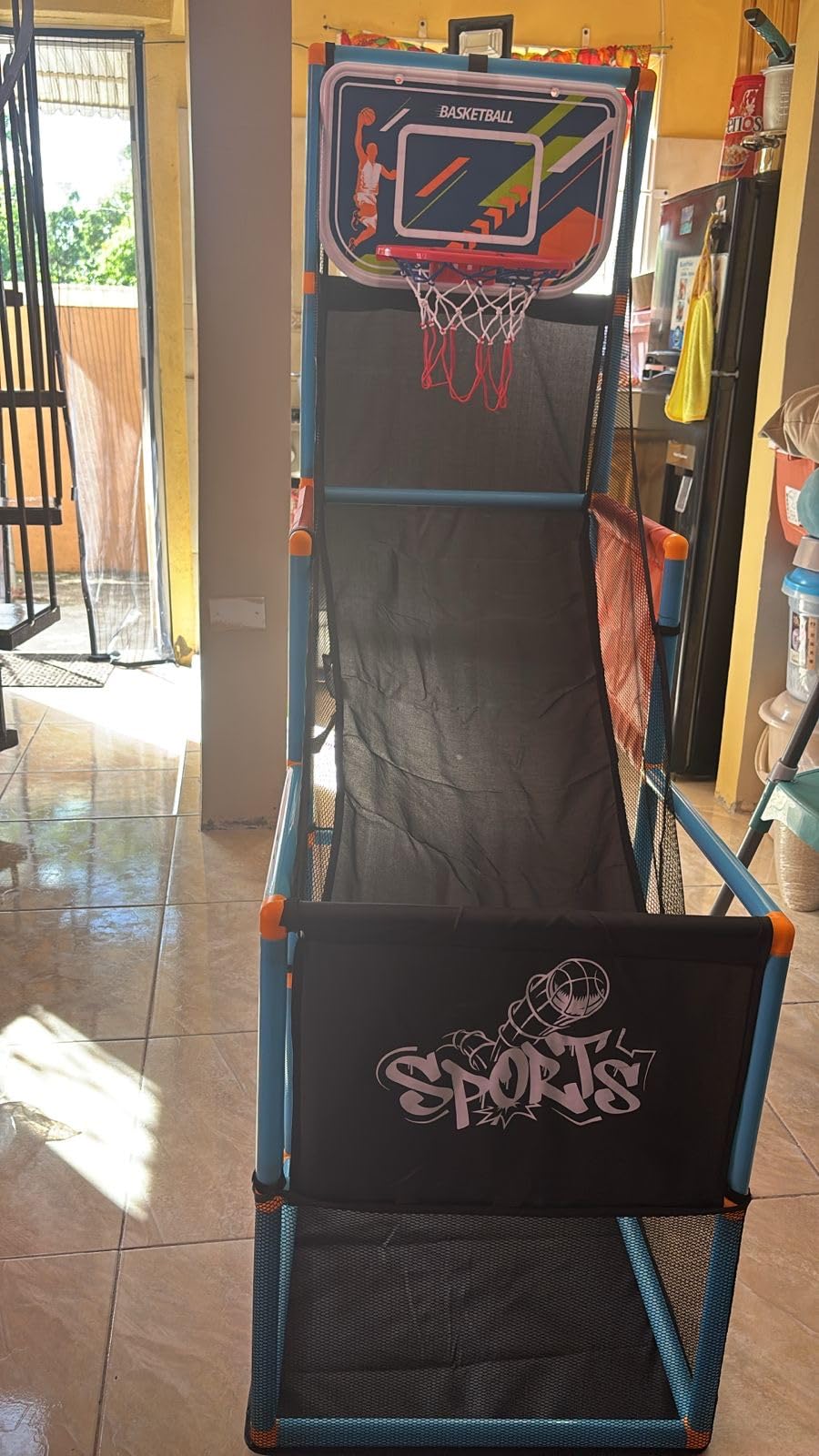 Arcade Basketball Game Set Boy Toys Indoor Outdoor Kids Basketball Hoop customer photo 2