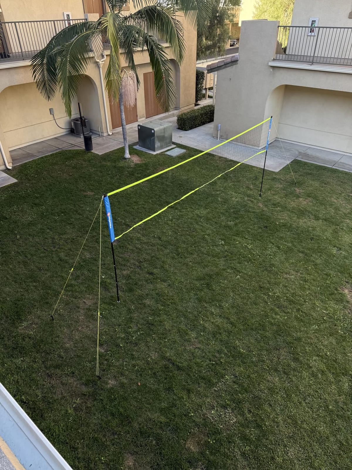 Portable Outdoor Volleyball Net Set 20FT / 32FT, 4 Adjustable Heights customer photo 1