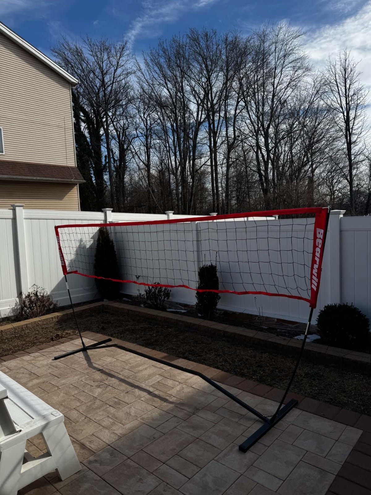 Bearwill Volleyball Net, 12FT/20FT Portable Volleyball Net for Backyard customer photo 1