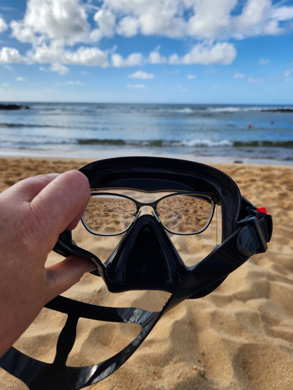 Aegend Snorkeling Gear for Adult Kid - Anti-Fog Mask with Top Dry Valve customer photo 2