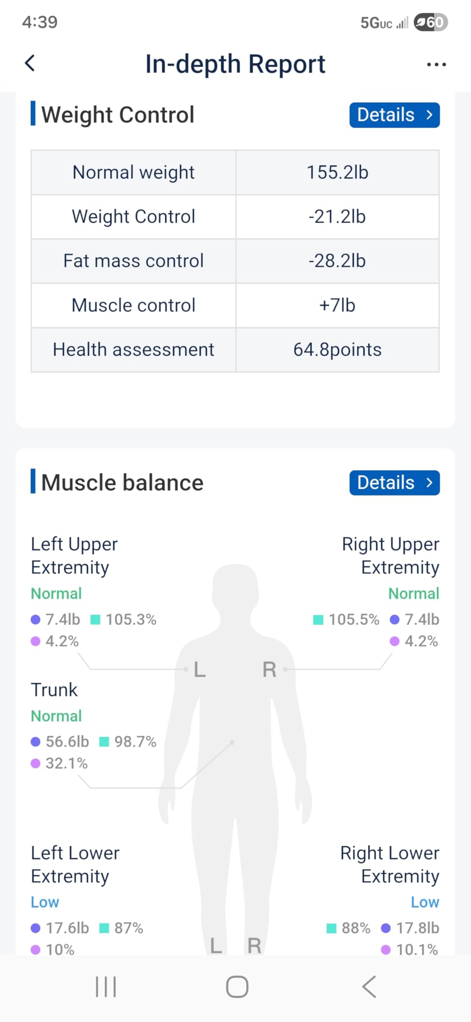 GE Smart Scale for Body Weight: Full Body Composition Analyzer, 50+ Metrics customer photo 2