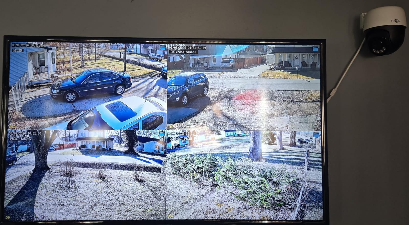Hiseeu 4K PoE Security Camera System with 8pcs 5MP PoE PTZ Cameras customer photo 1