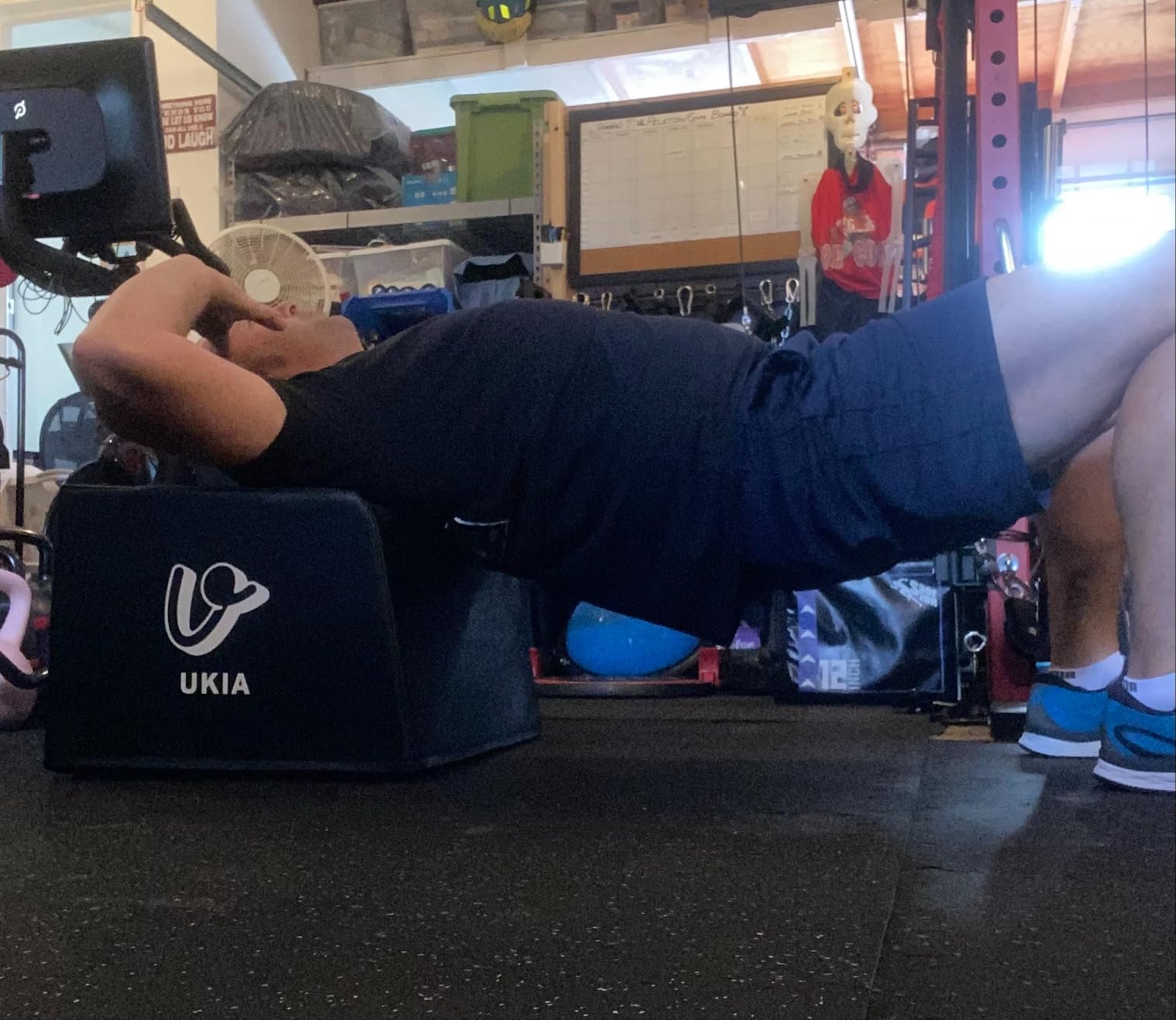 Multi-Functional Hip Thrust Bench - Glute Machine & Hip Thrust Machine - Booty Sprout, Hip Thrust, Push-ups, Split Squat and Ab Exercise for Total Body Workout Equipment customer photo 2