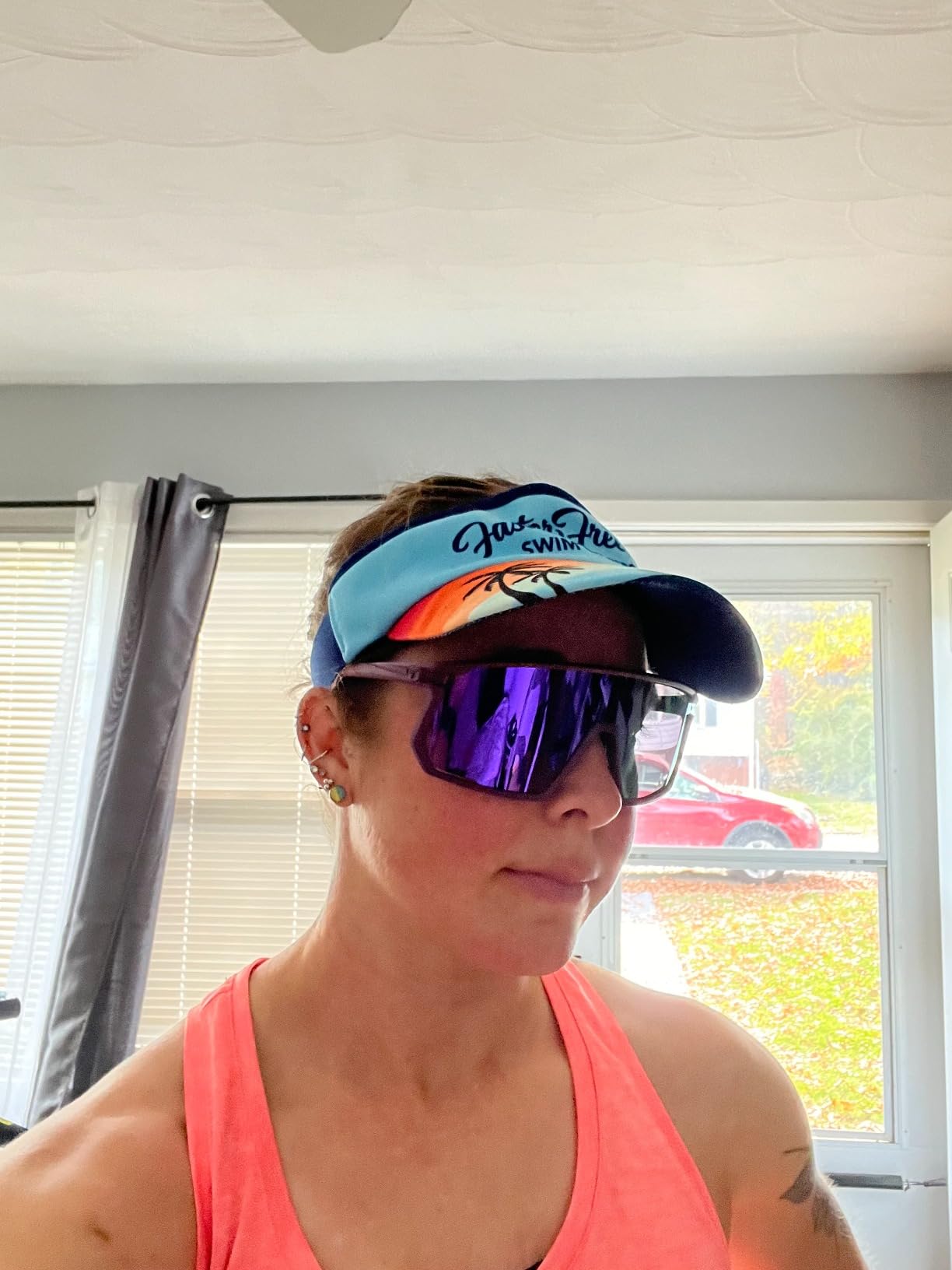 Tifosi Moab Full-Frame Cycling Sunglasses, Shatterproof, Lightweight Shield customer photo 2