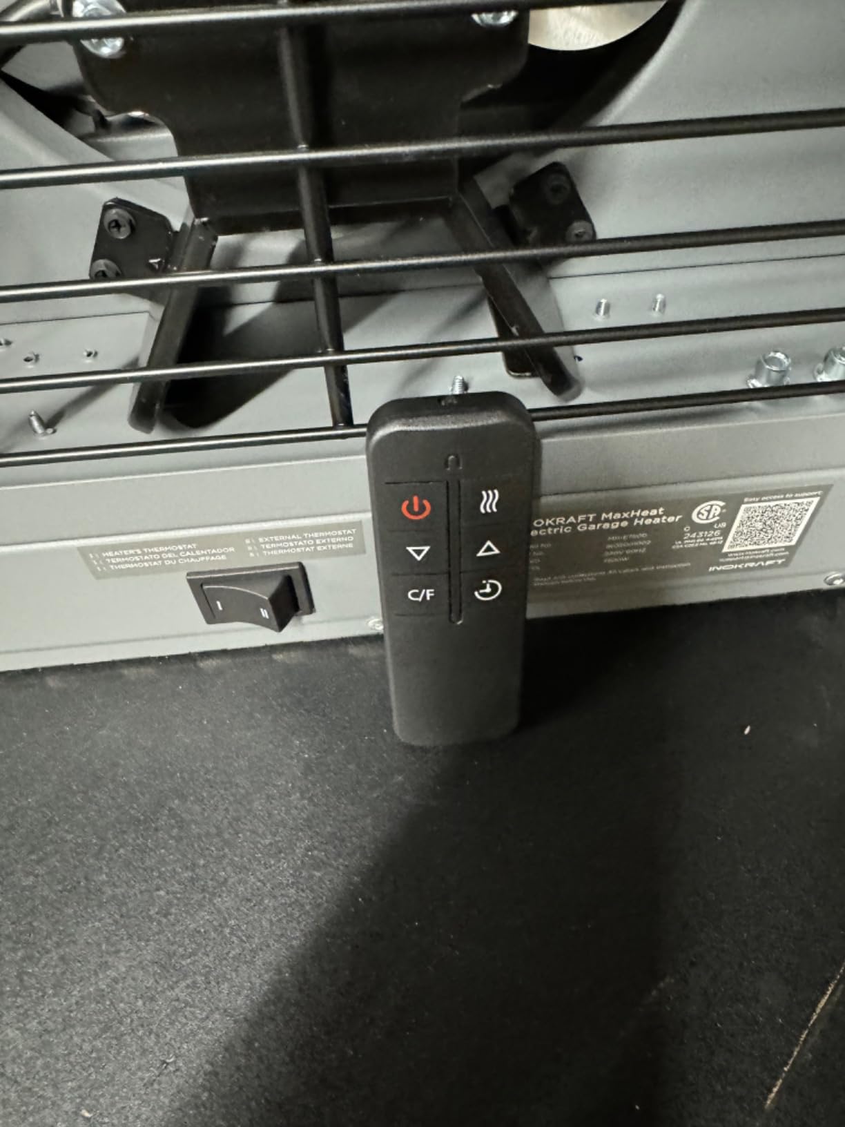InoKraft 7500W Electric Garage Heater, 240V Ceiling-Mount, Hardwired customer photo 2