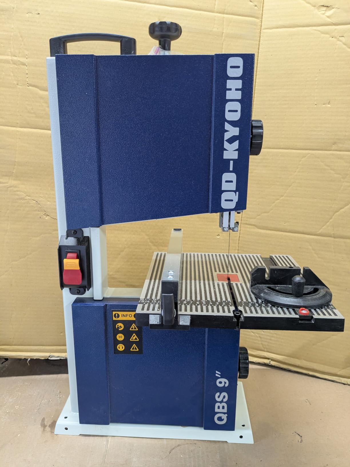 Band Saw, 10-Inch Bandsaw for Woodworking, 1515 & 3280 FPM Dual-Speed Bandsaw, 1/2 HP, 120 V 5.3-Amp Motor, Band Saws with Double-Sided Fence Assembly, Steel Bandsaws with Miter Gauge customer photo 1