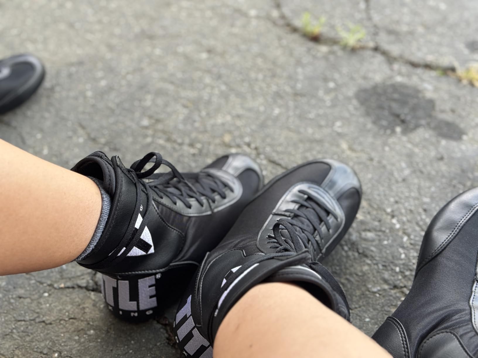 TITLE Boxing Speed-Flex Encore Mid-Top Shoes: Boxing Shoes, MMA Shoes, Boxing Boots, Kickboxing Shoes, Boxing Equipment, Footwear customer photo 1