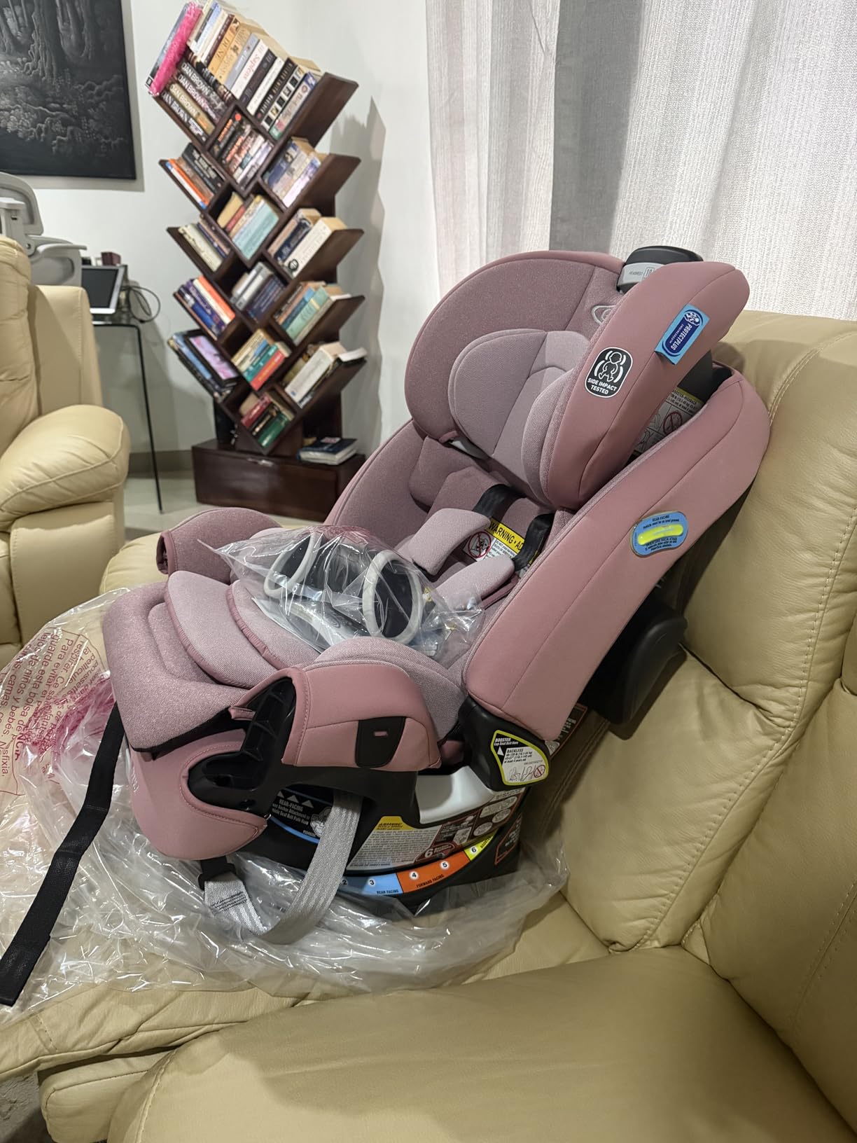 Graco 4Ever DLX 4-in-1 Convertible Car Seat, Maddox customer photo 2