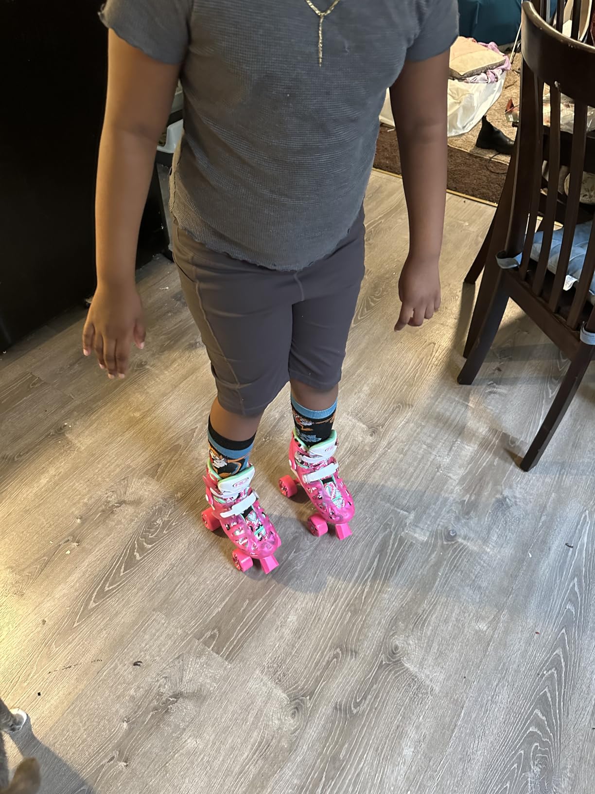 Roller Derby Trac Star Adjustable Skates for Kids, Beginners customer photo 2