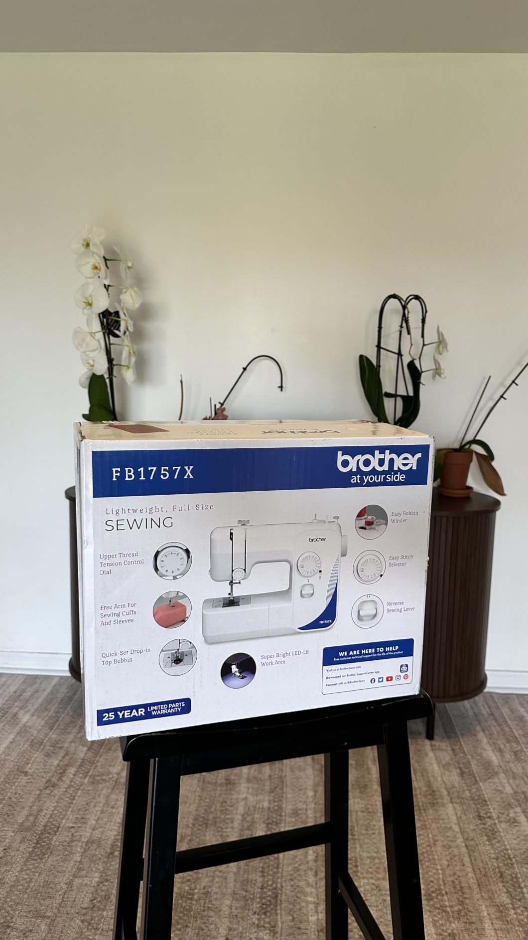 Brother FB1757X Mechanical Sewing Machine customer photo 1
