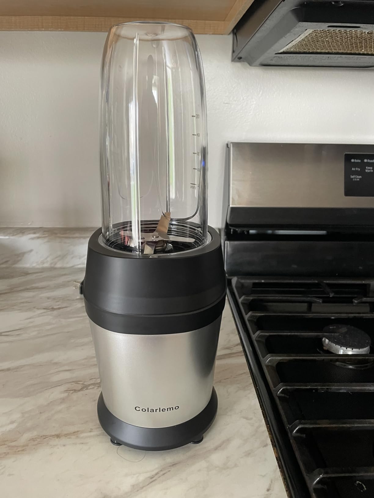 Colarlemo 1200W Smoothie Blender, Personal Kitchen Blender, Ice Crushing customer photo 1