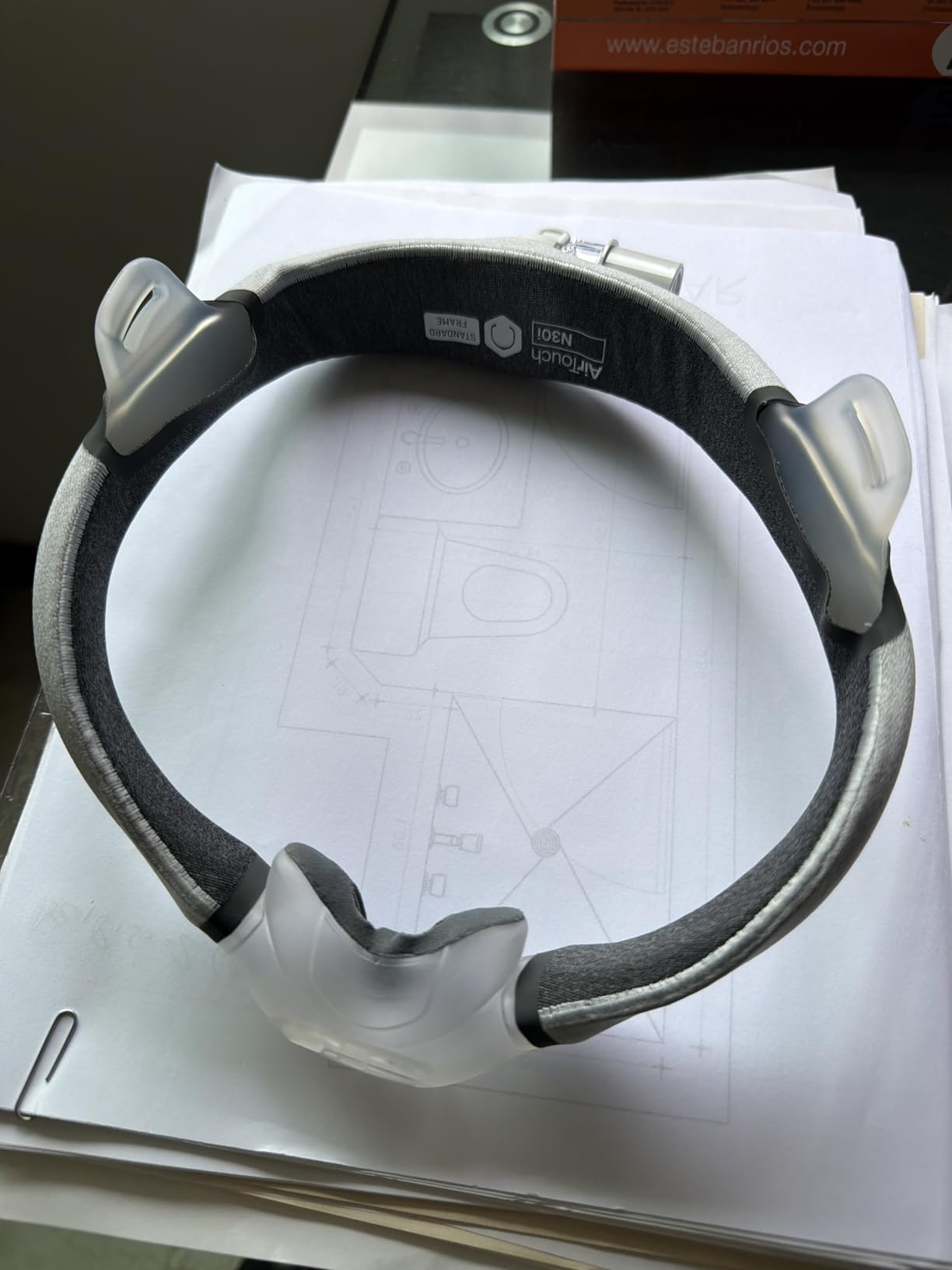 Resmed AirTouch N30i Frame System, Standard Frame/Medium Cushion customer photo 2