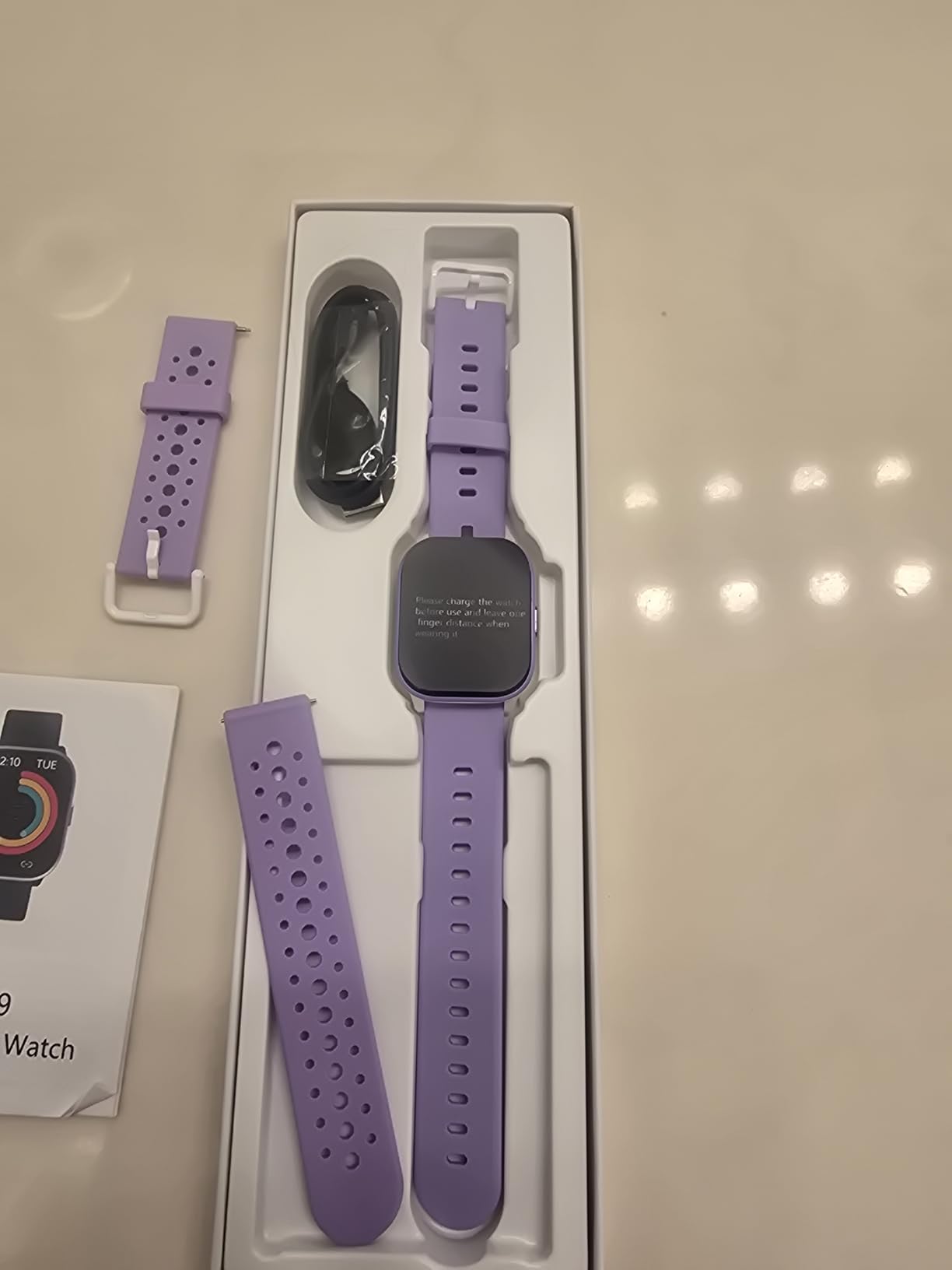 meoonley Kids Watch for Girls Boys with IP68 Waterproof, Girls Watch with 19 Sports Modes, Sleep Tracking, Pedometer, Stopwatch, Kids Activity Tracker, Birthday Gifts for Girls Age 6-15 Years Old customer photo 1