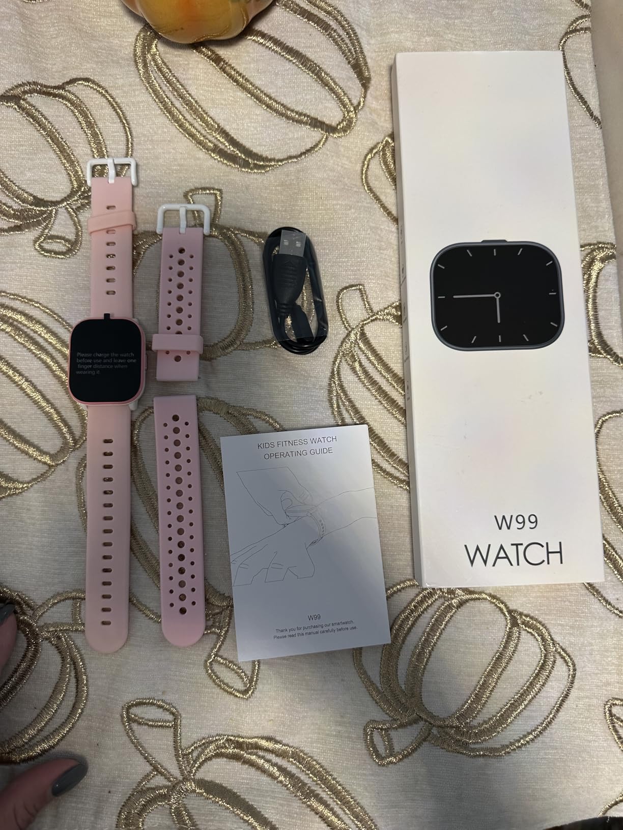 meoonley Kids Watch for Girls Boys with IP68 Waterproof, Girls Watch with 19 Sports Modes, Sleep Tracking, Pedometer, Stopwatch, Kids Activity Tracker, Birthday Gifts for Girls Age 6-15 Years Old customer photo 2