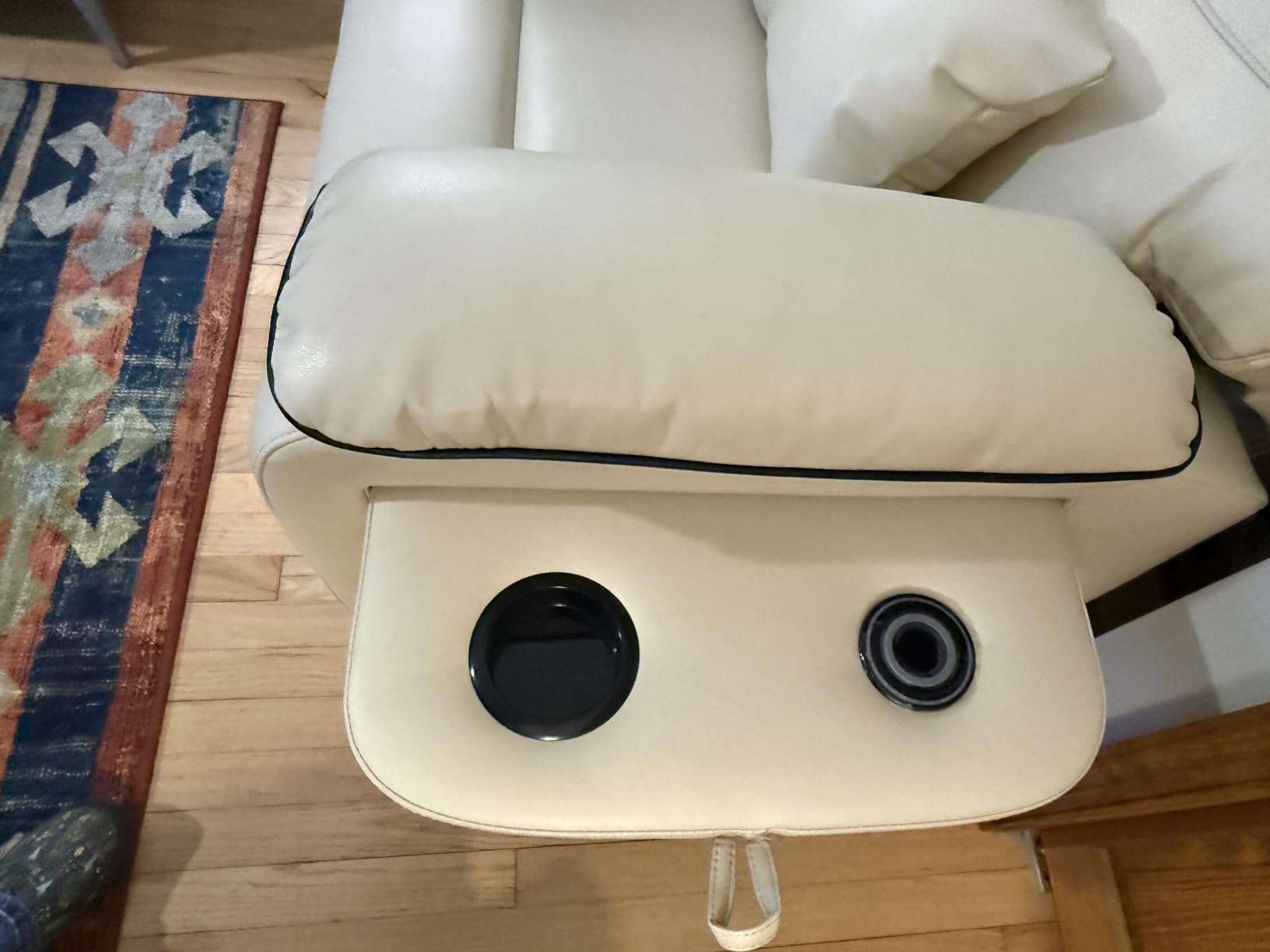 Dual Motor Power Lift Recliner Chair for Adult & Elderly, Leather, Brown customer photo 1