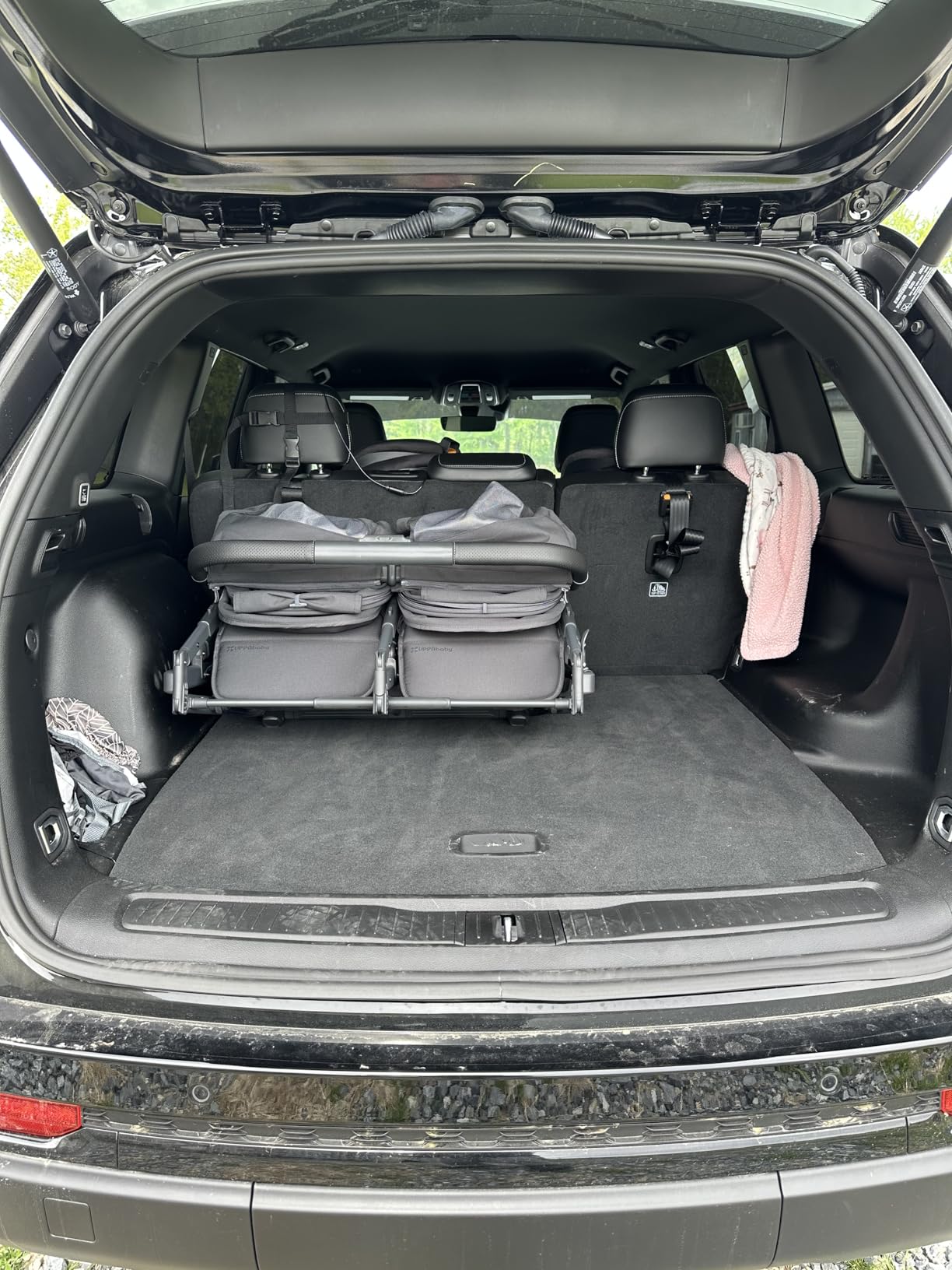 UPPAbaby Minu Duo Side-by-Side Double Stroller - Light & Compact - Greyson customer photo 2