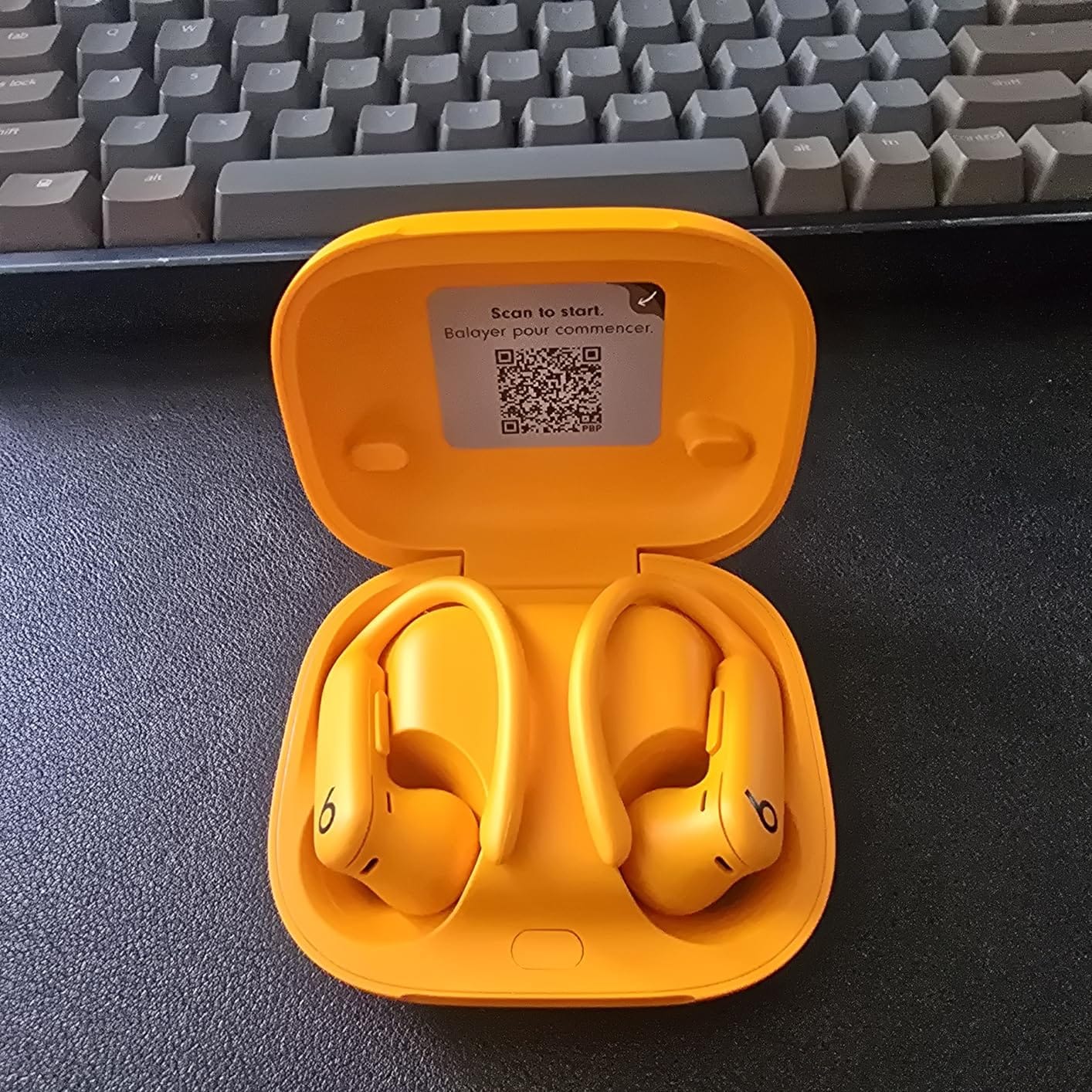Beats Powerbeats Pro 2 - Wireless Noise Cancelling Workout Earbuds with Secure- Fit Earhooks, Up to 45-Hour Battery with Charging Case, Sweat & Water Resistant, Heart Rate Monitoring - Quick Sand customer photo 1
