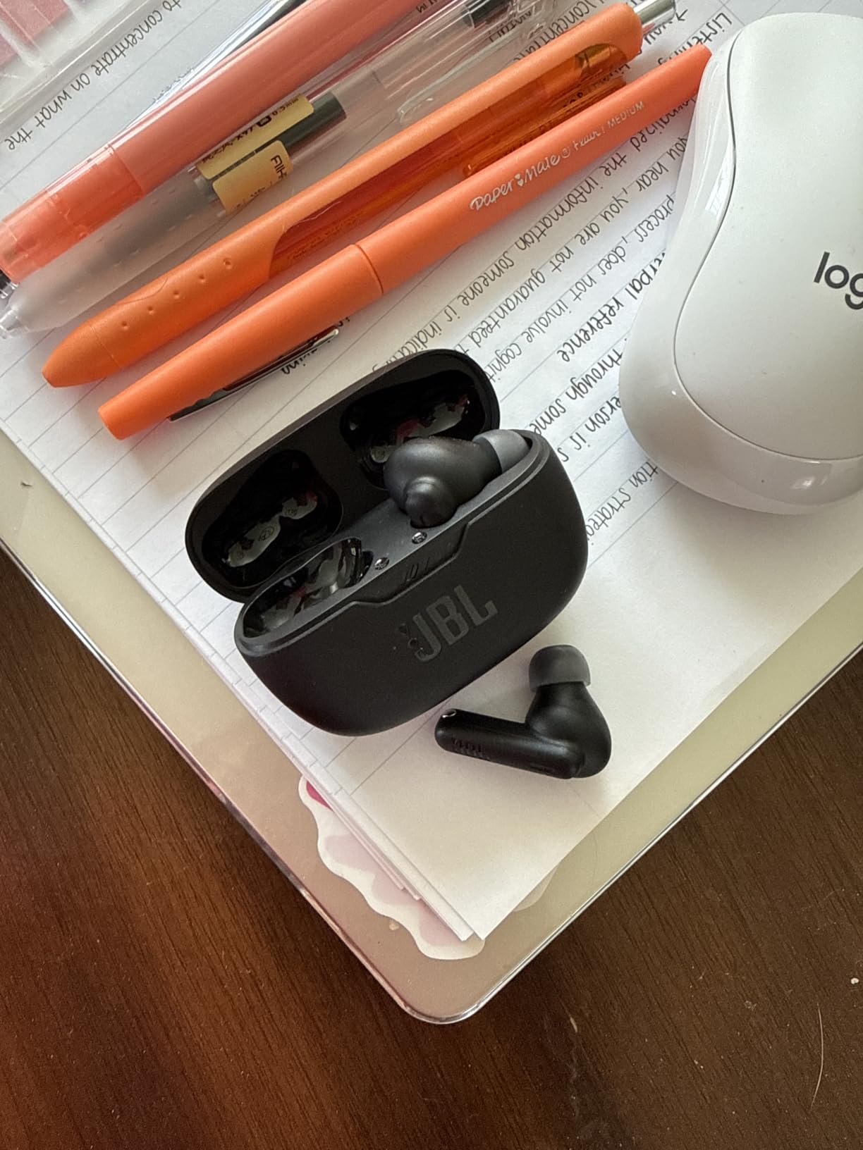 JBL Vibe Beam 2 - True Wireless Noise Cancelling Earbuds with JBL Pure Bass Sound & Smart Ambient Technology, 4mics for Crisp, Clear Calls, up to 40Hrs of Playback, IP54 Dust & Water Resistant (Blue) customer photo 1