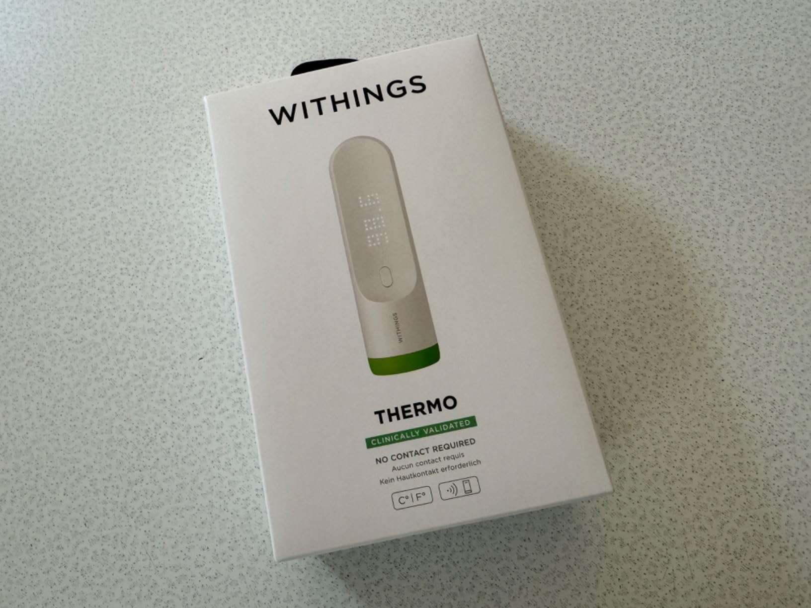 WITHINGS BeamO - Contactless Smart Thermometer, ECG Monitor, Stethoscope customer photo 1