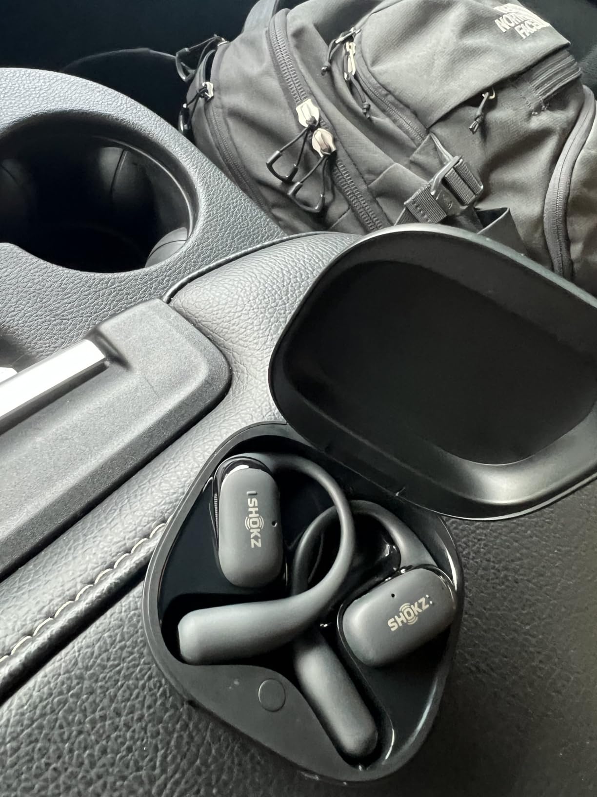 SHOKZ OpenFit 2+ Open-Ear Earbuds, Grey, Dolby Audio,Wireless Charging customer photo 2
