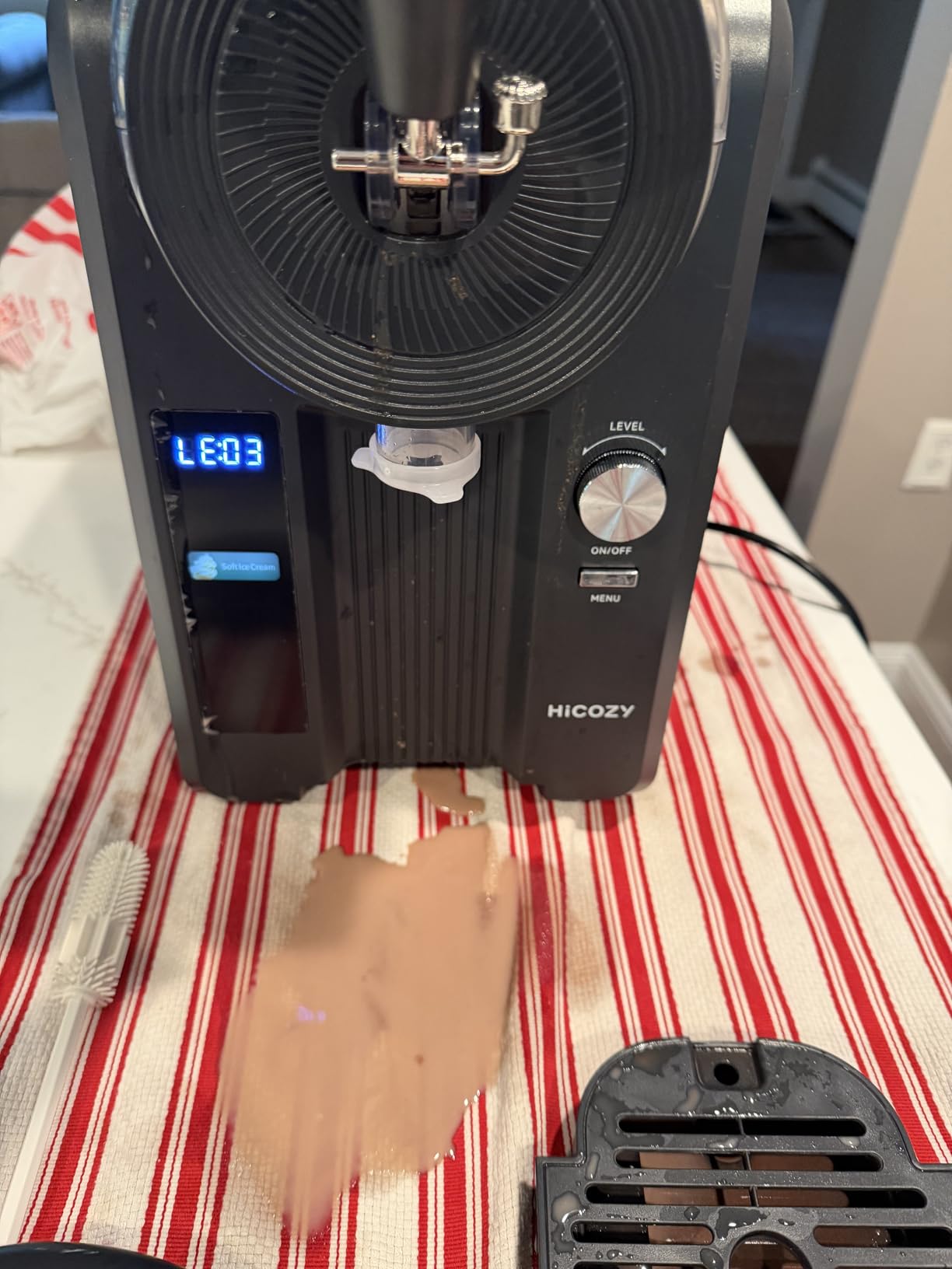 HiCOZY F3 Slushie Machine & Soft Serve Ice Cream Machine 5 Presets customer photo 2