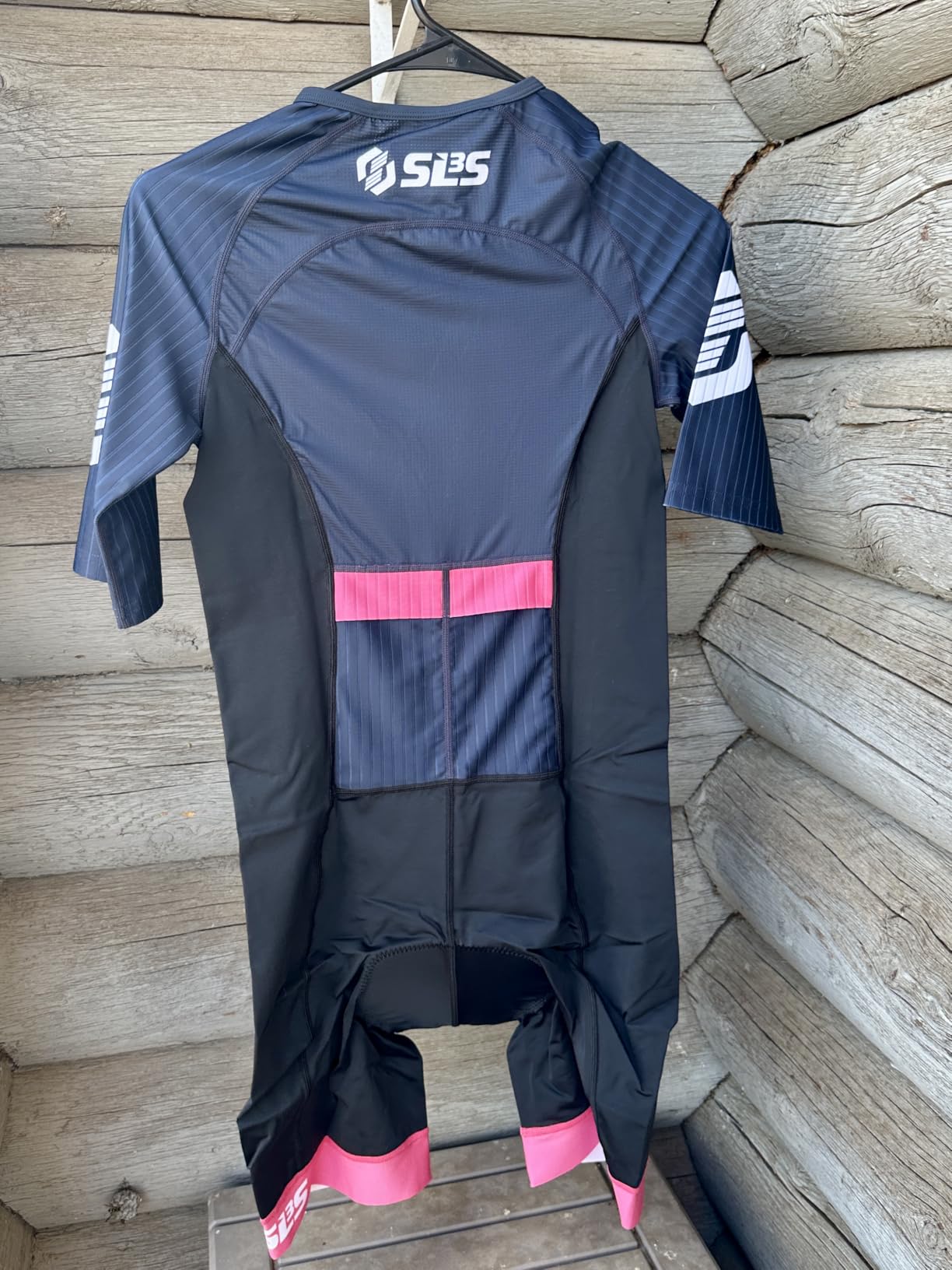 SLS3 Triathlon Suits Mens - Elite Aero Sleeved Trisuit for Swim Bike Run customer photo 2