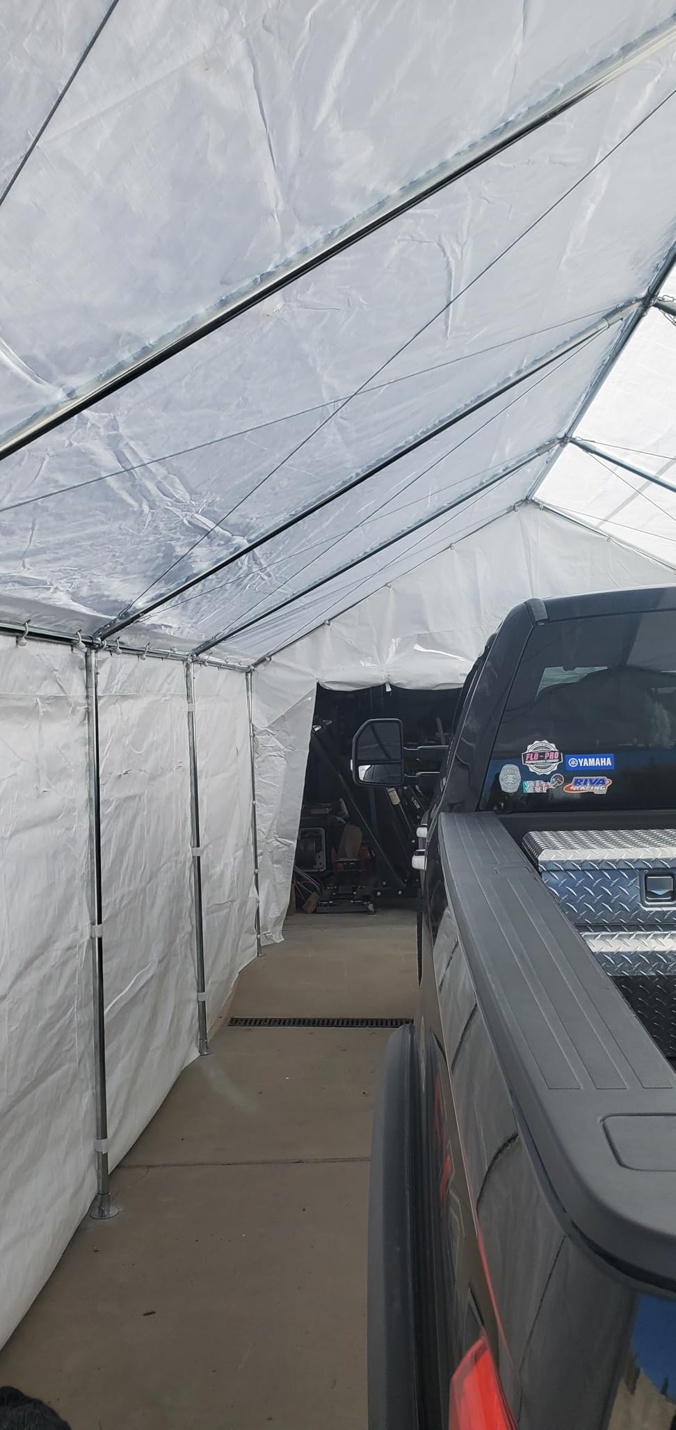 Quictent 10x20 ft Carports with Side Zipper Doors customer photo 1