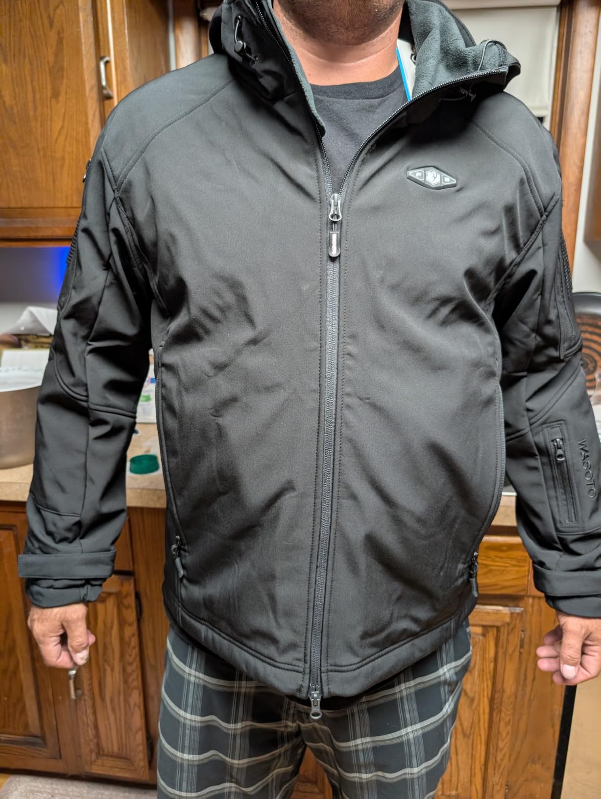 WASOTO Heated Jackets for Men with 18400mAh Battery Pack Included Windproof Waterproof for Snowboarding customer photo 1