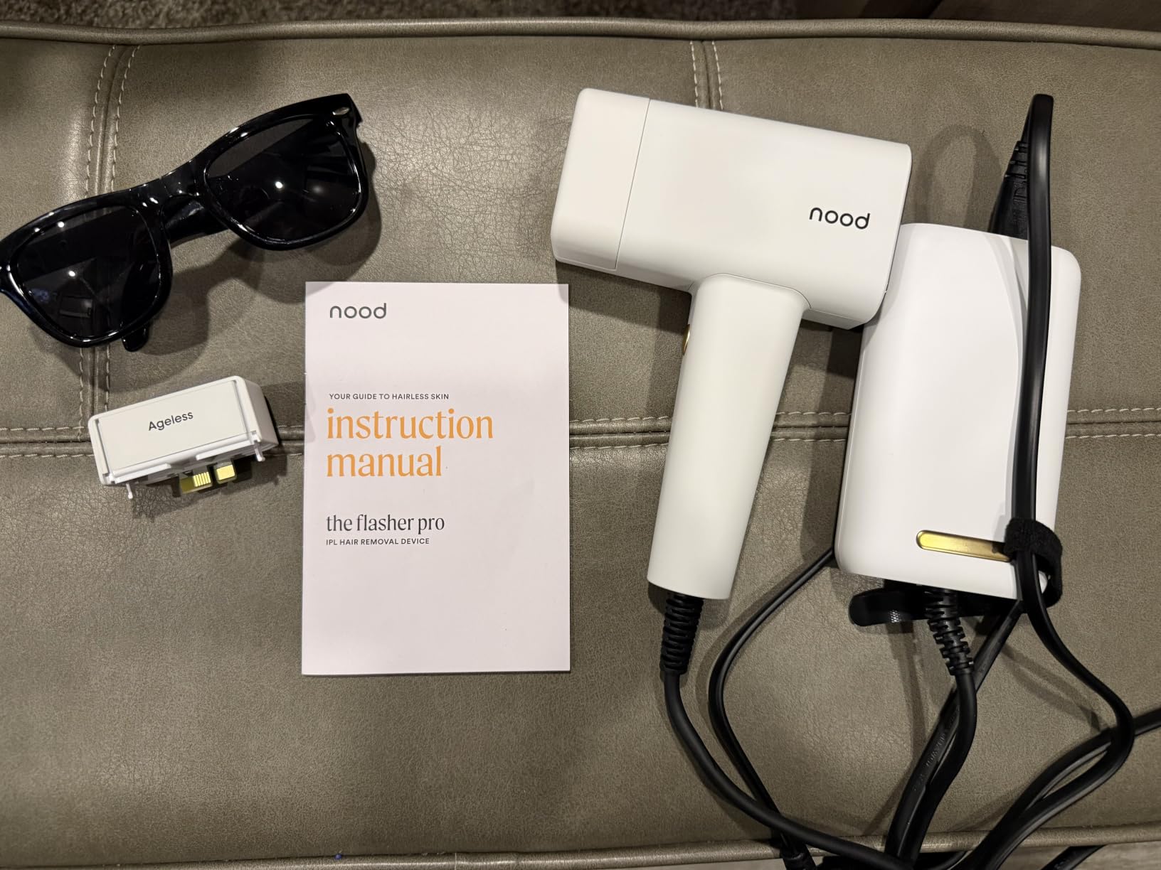 Nood™ Flasher Pro | IPL Laser Hair Removal Device, Forbes Best Product 2026 customer photo 1