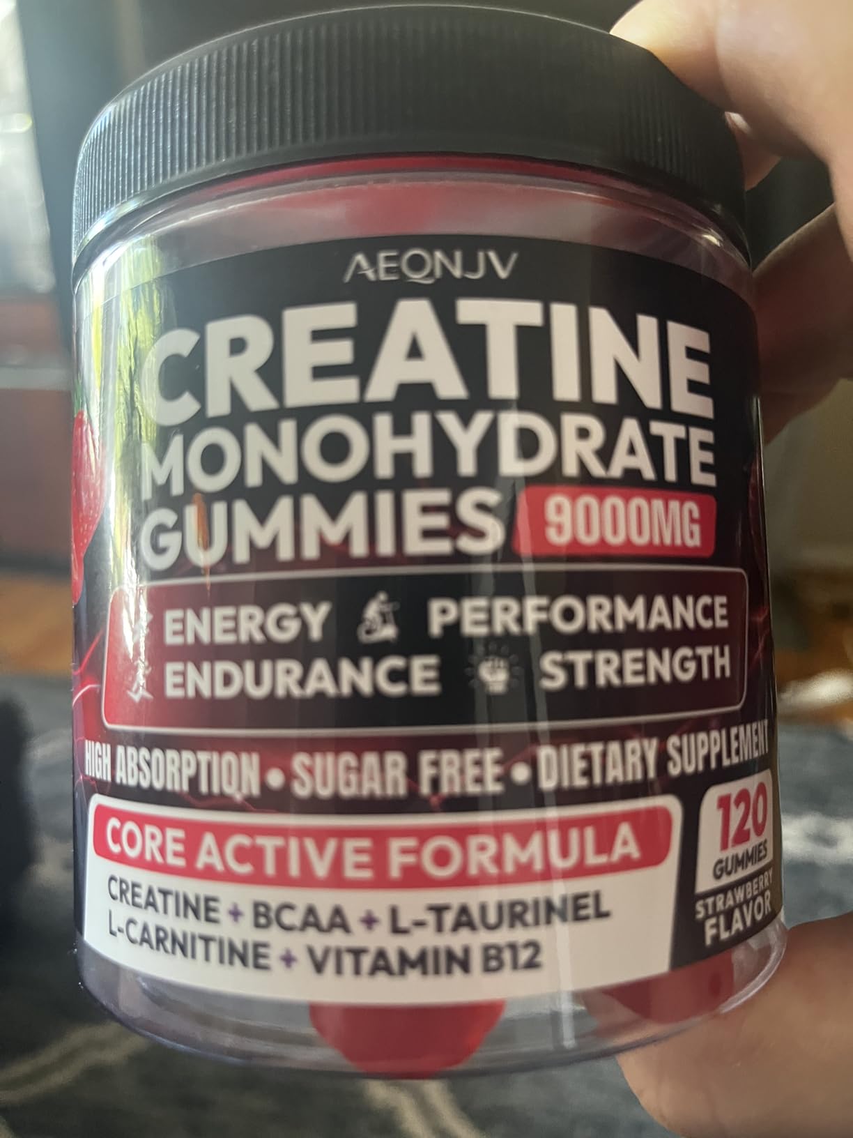 Creatine Monohydrate Gummies 5000MG, Chewable Creatine Gummy for Adults customer photo 2
