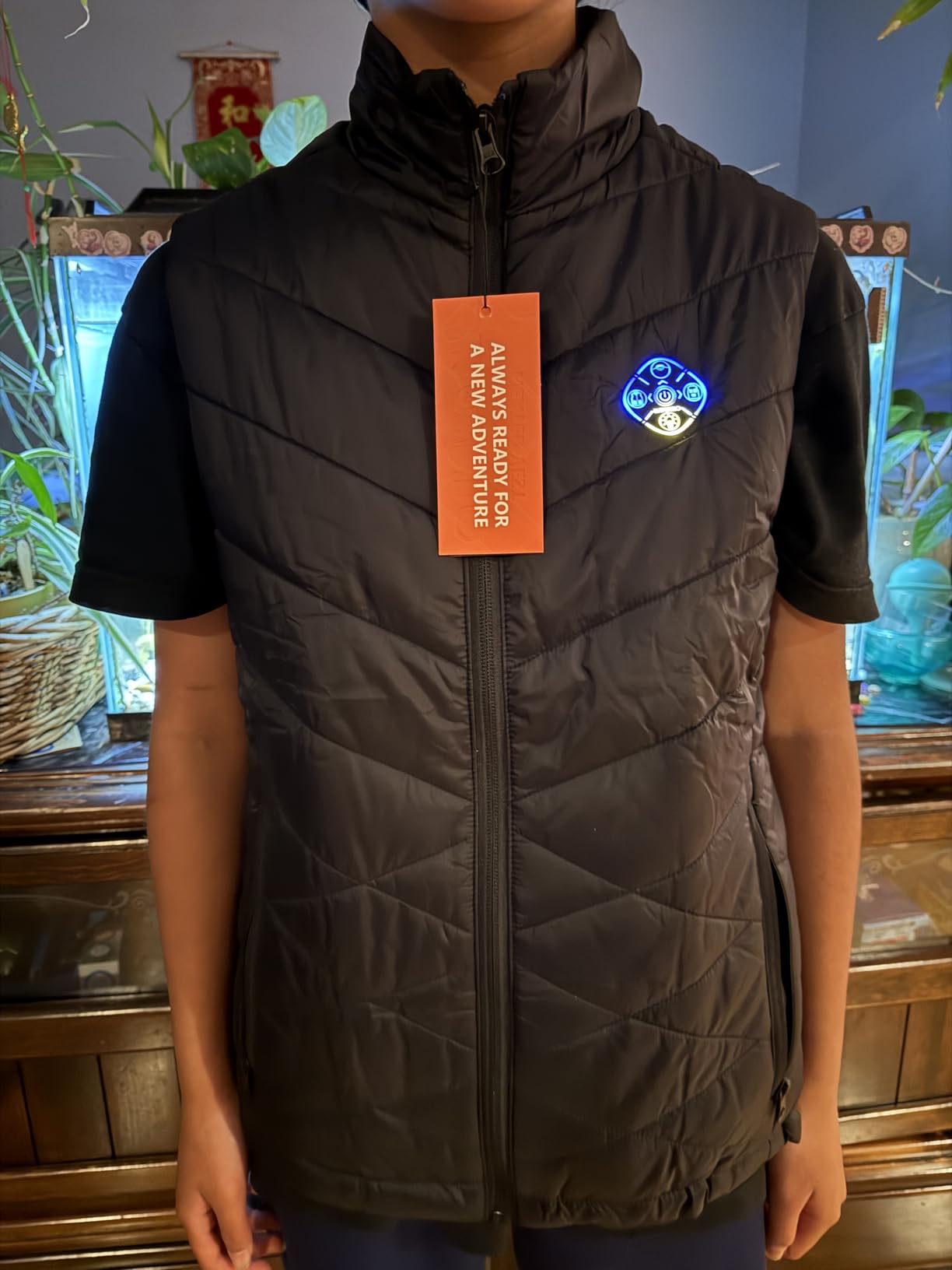 KOVNLO Heated Vest for Women With Battery Pack Included, Smart Controller with Light-out Design, Electric Heated Jackets customer photo 1
