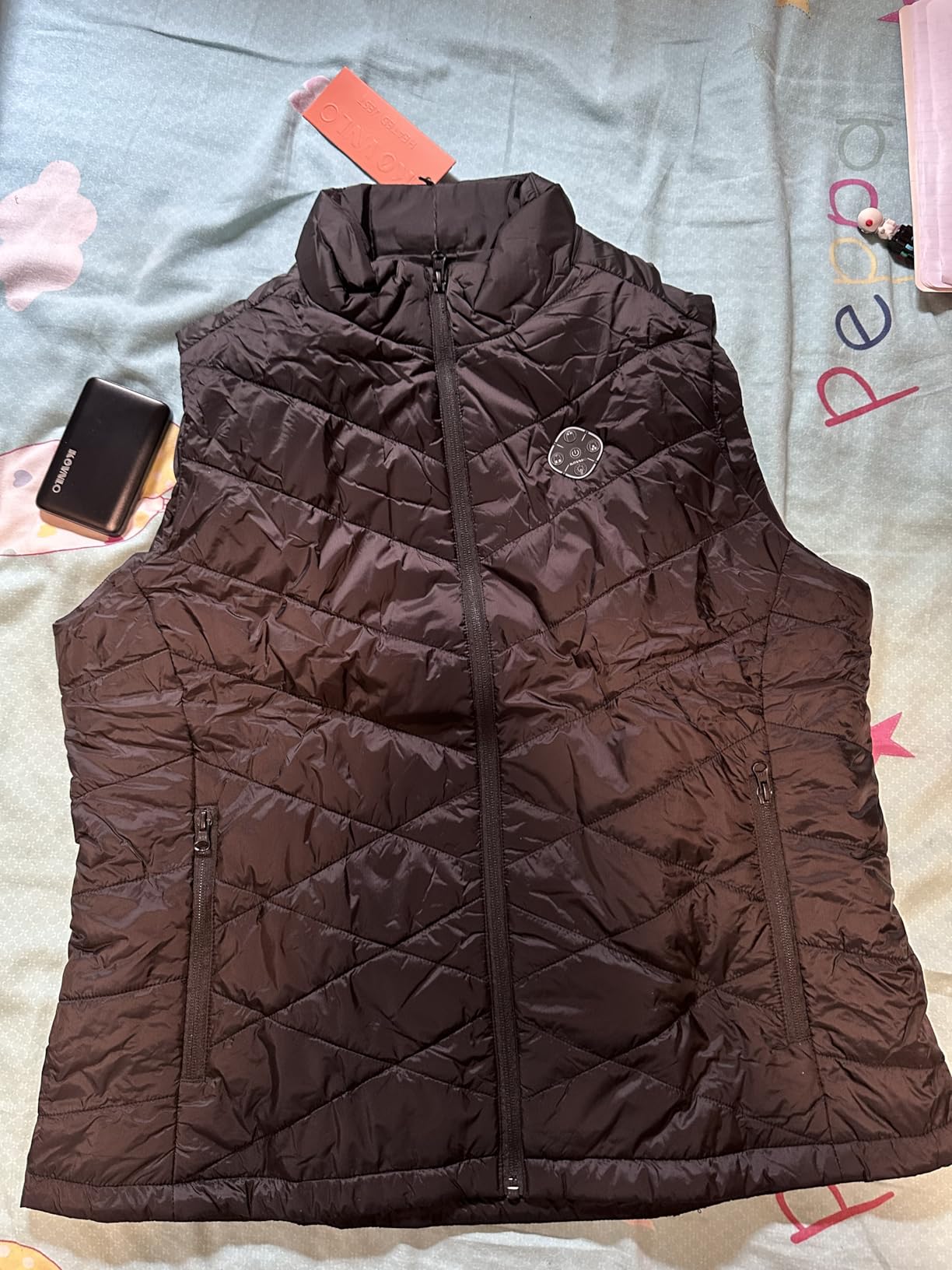 KOVNLO Heated Vest for Women With Battery Pack Included, Smart Controller with Light-out Design, Electric Heated Jackets customer photo 2