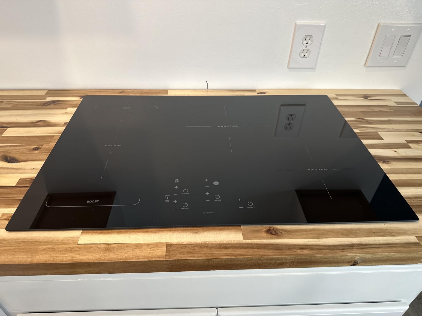 36 Inch Induction Cooktop 5 Burner, Built-In, 10800W 240V Hardwired customer photo 2