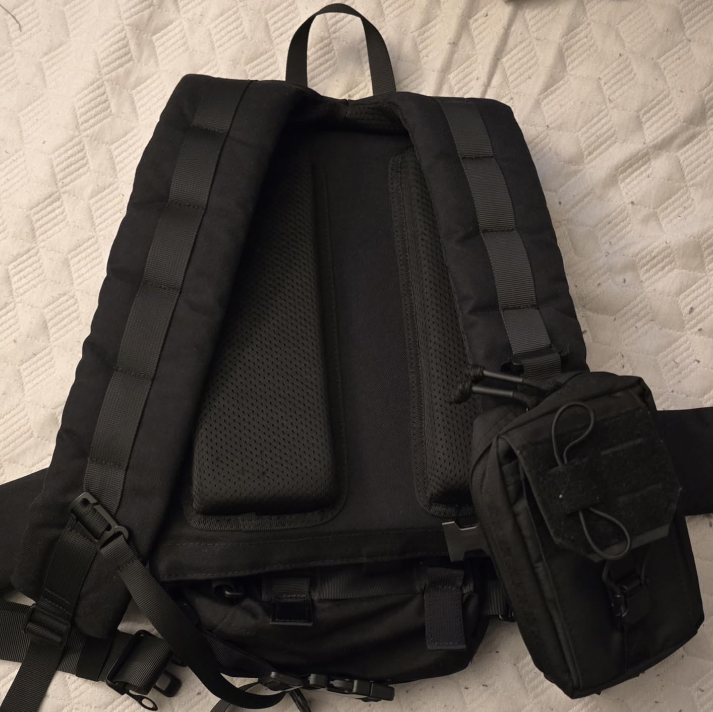 Hanzo Rucking Backpack Slim Profile Weighted Rucksack w/Lower Back Support customer photo 2