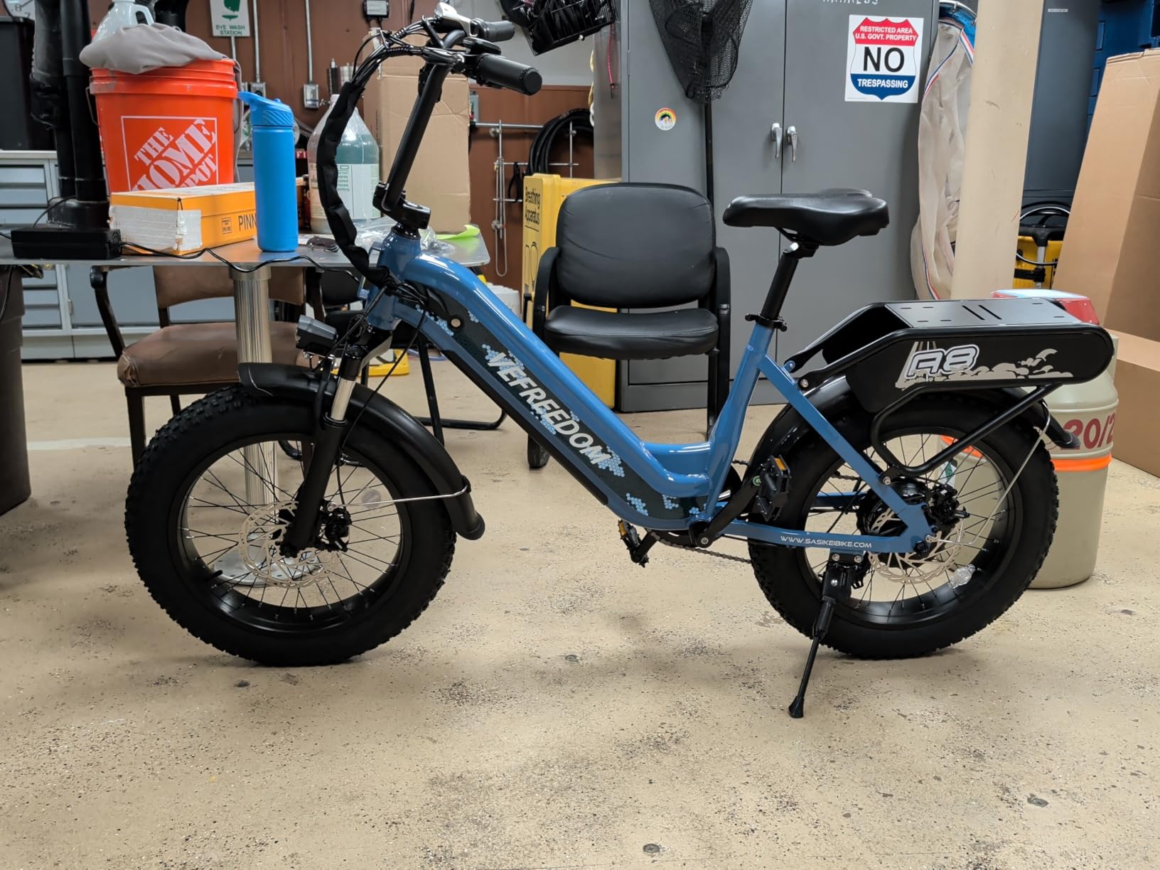 1500W Fat Tires Electric Bike for Adults, 48V 20Ah Fast Ebike, Red Bicycle, Step Thru Commuter Ebike customer photo 1