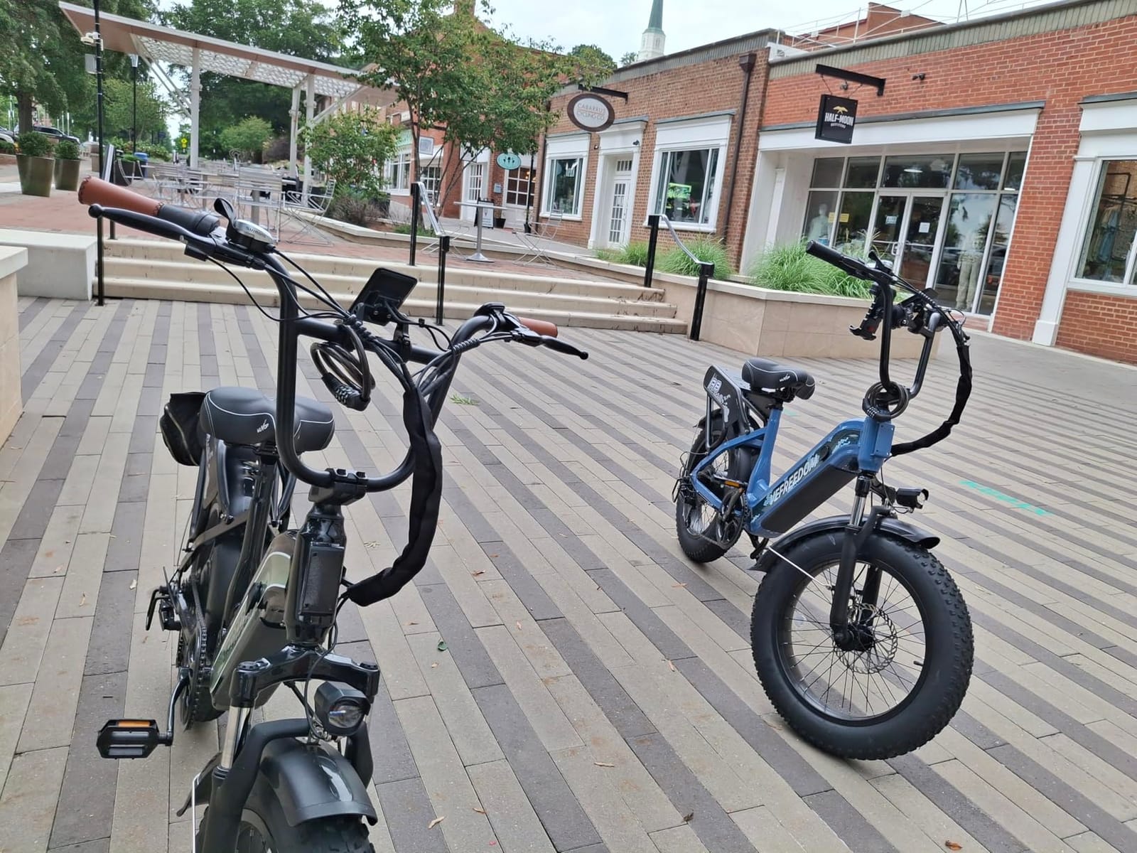 1500W Fat Tires Electric Bike for Adults, 48V 20Ah Fast Ebike, Red Bicycle, Step Thru Commuter Ebike customer photo 2