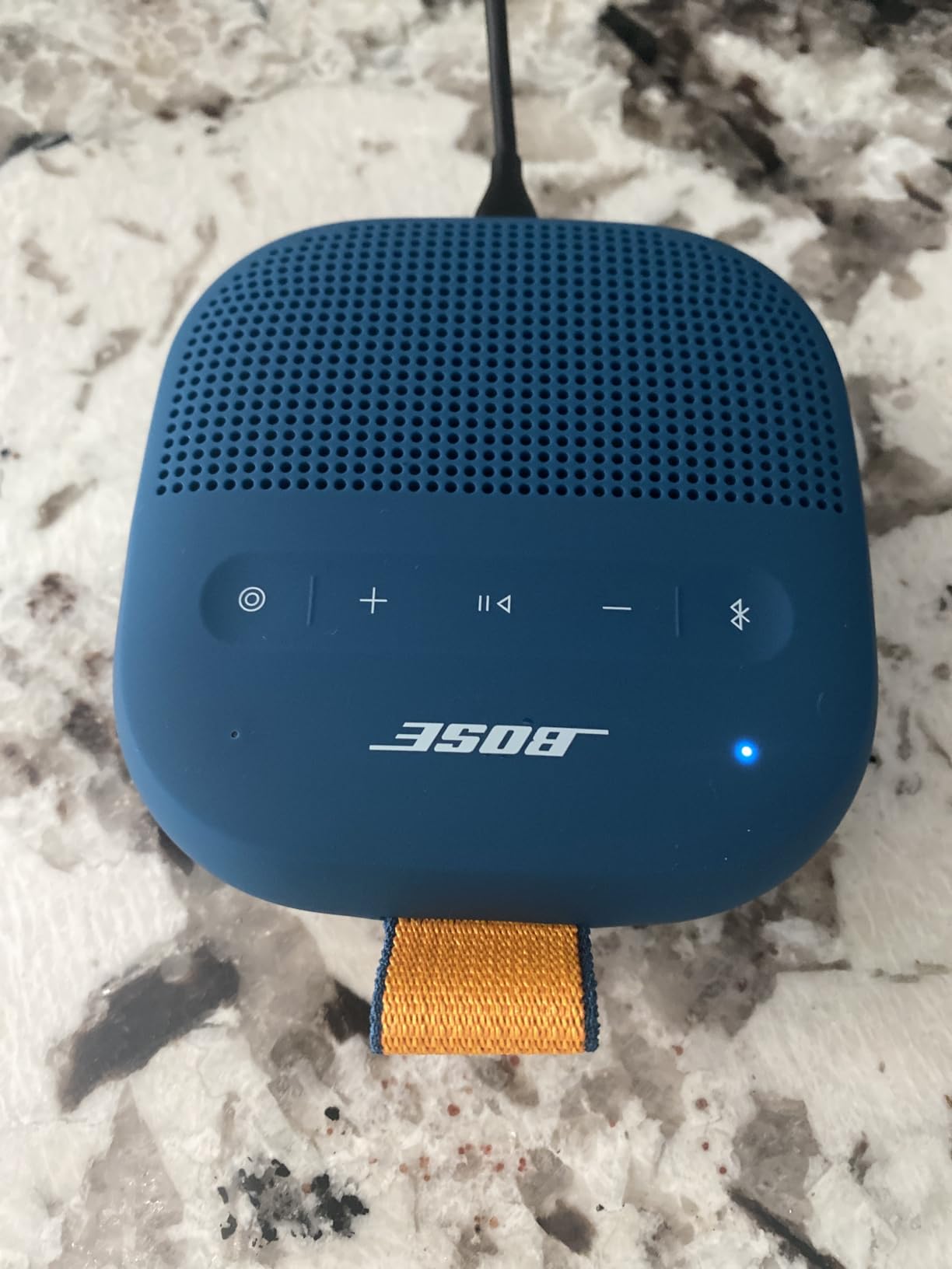 Bose SoundLink Micro Portable Bluetooth Speaker (2nd Gen), Wireless Outdoor Speaker, Up to 12 Hours Battery Life, Waterproof and Dustproof, Sandstone customer photo 1
