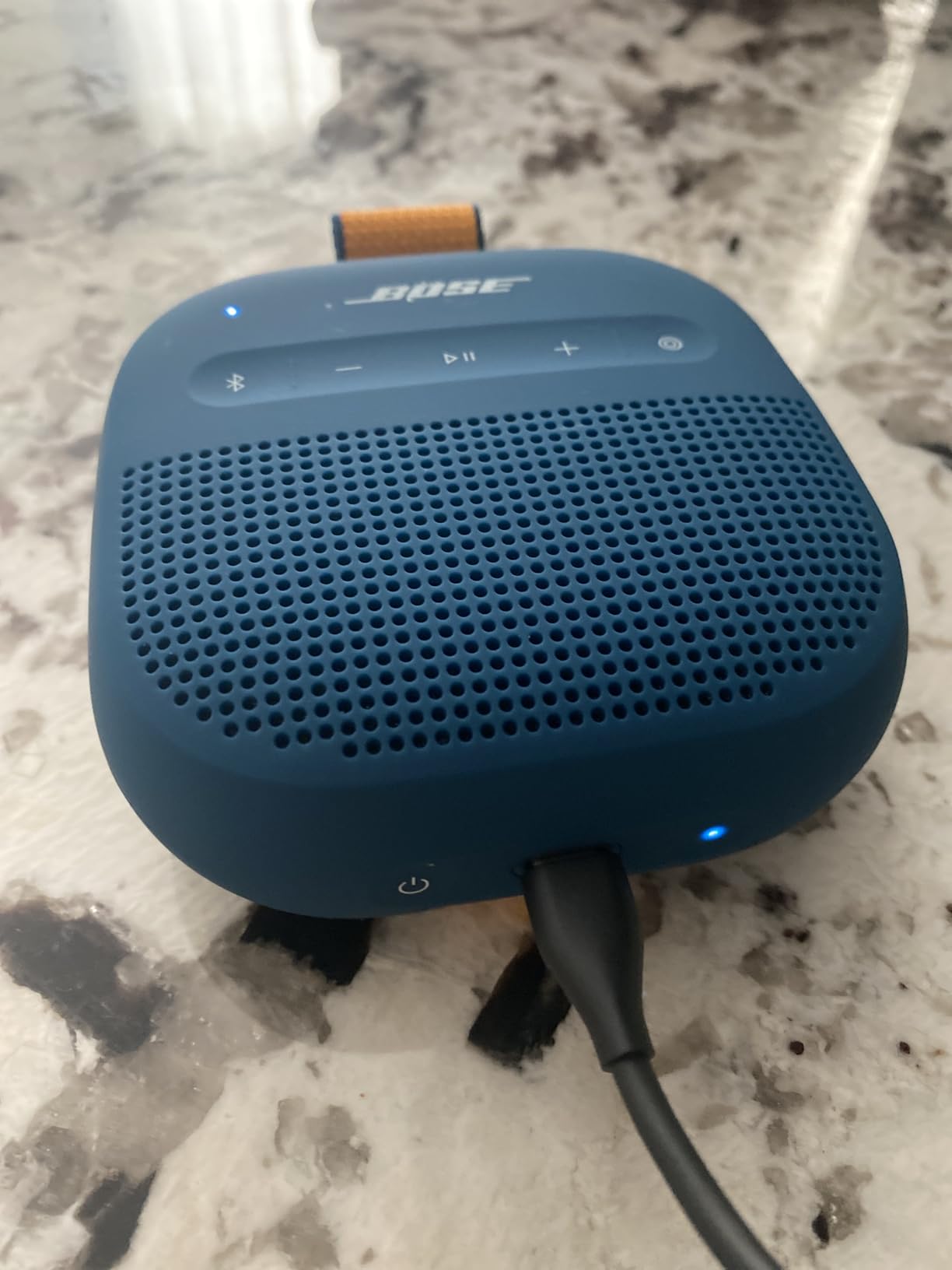 Bose SoundLink Micro Portable Bluetooth Speaker (2nd Gen), Wireless Outdoor Speaker, Up to 12 Hours Battery Life, Waterproof and Dustproof, Sandstone customer photo 2