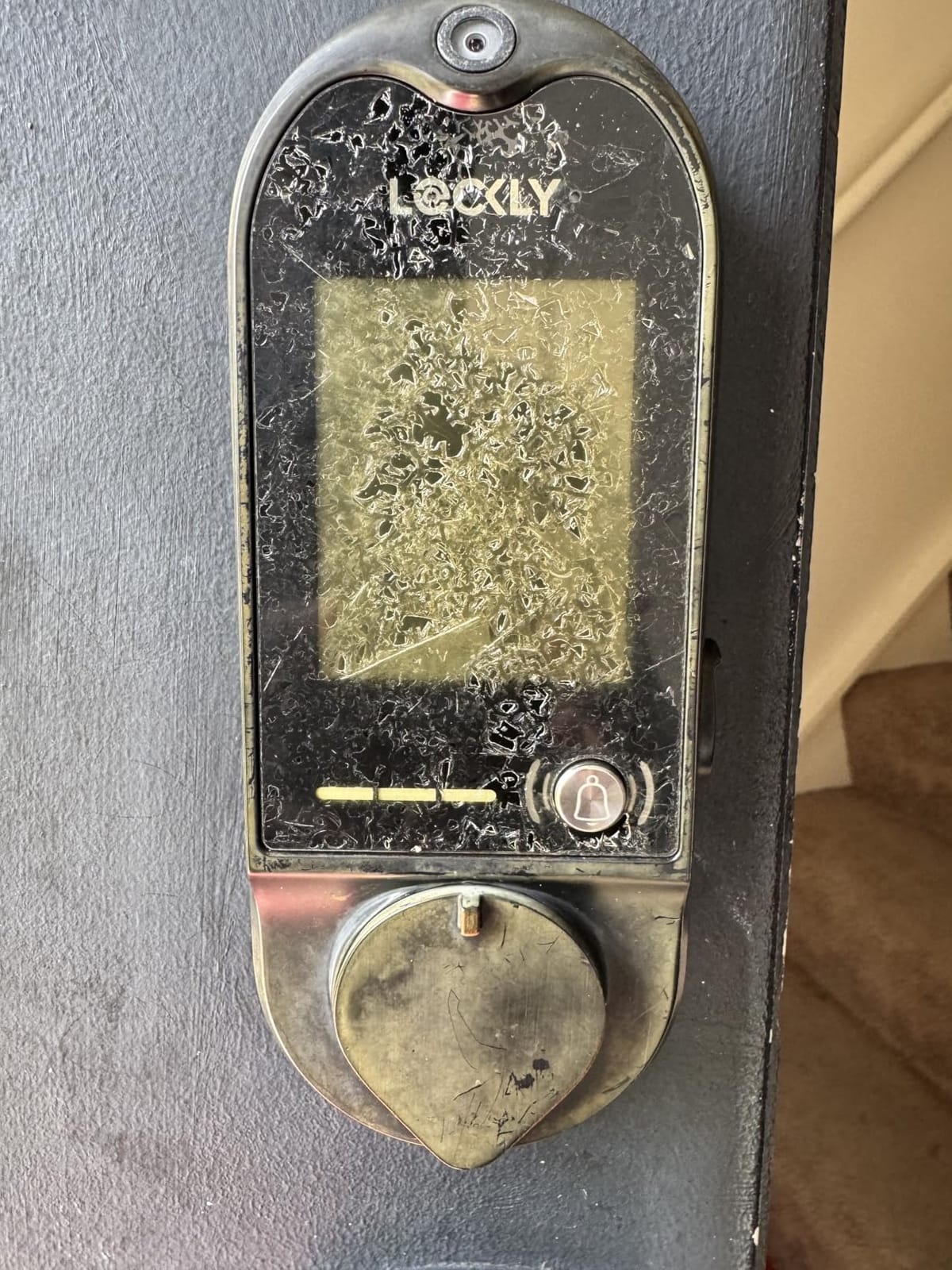 Lockly Vision Video Smart Lock with Video Camera/2-Way Audio Doorbell customer photo 1