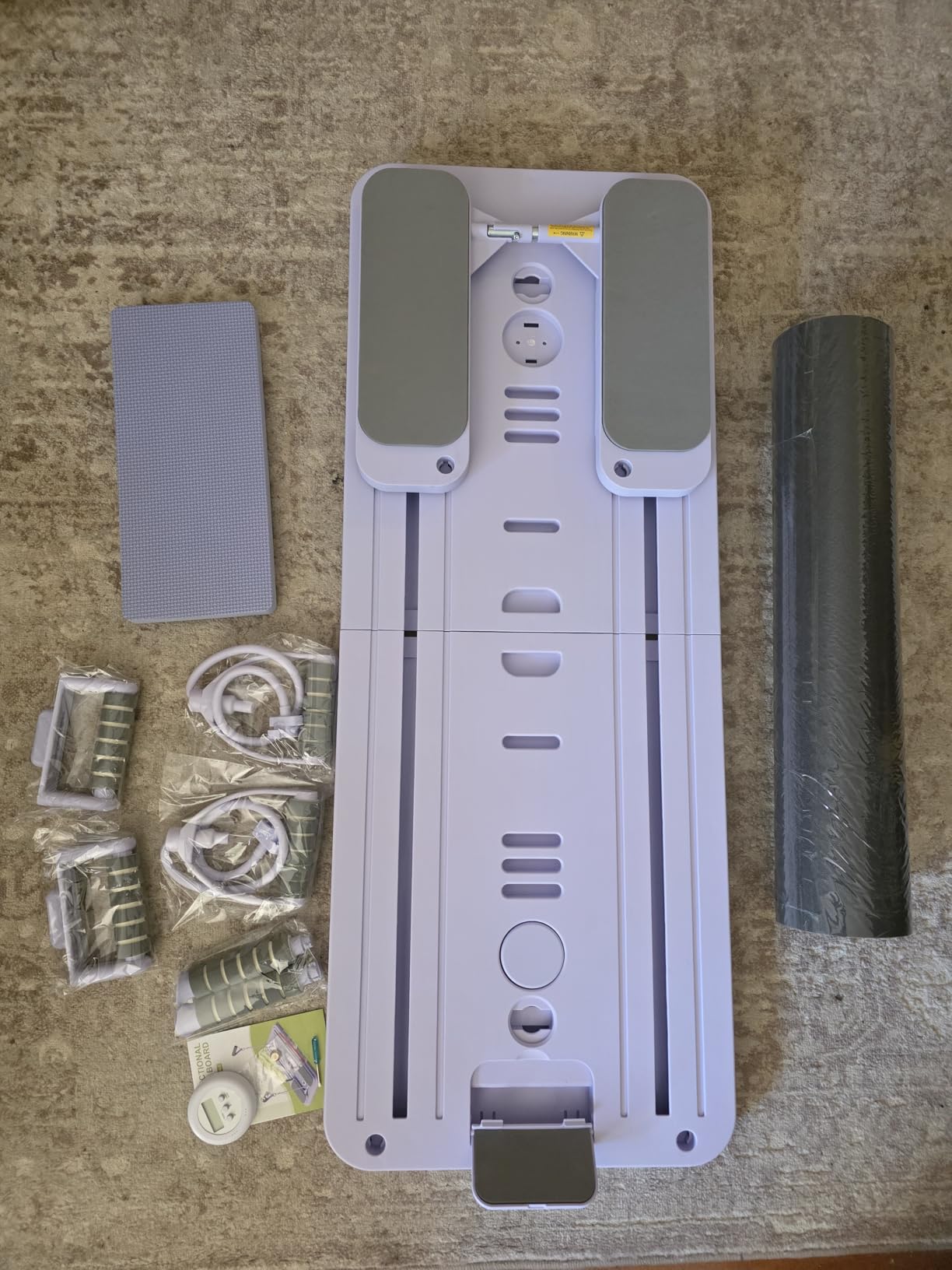 Pilates Board, Foldable Pilates Reformer Set for Home, Multifunctional Portable Pilates Reformer Board, Pilates Machine for Home, Pilates Equipment, Pilates Board Kit with Yoga Mat and Timer customer photo 2