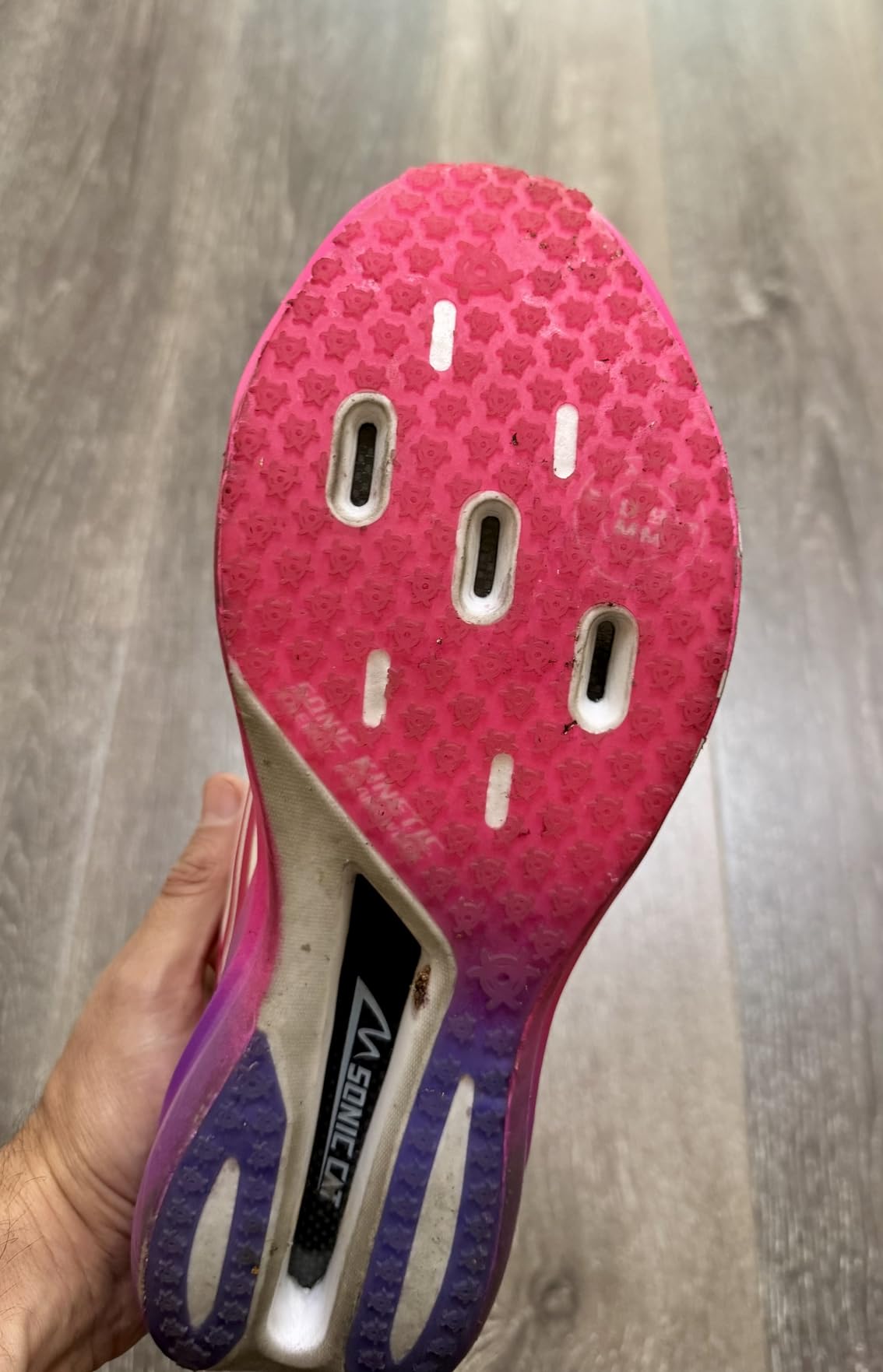 Carbon Plate Running Shoes for Men and Women, Dual Full-Length Carbon Plates with TPEE Midsole, Lightweight Road Racing Shoes for Marathon Training, Long Distance Running and Speed Workouts customer photo 1