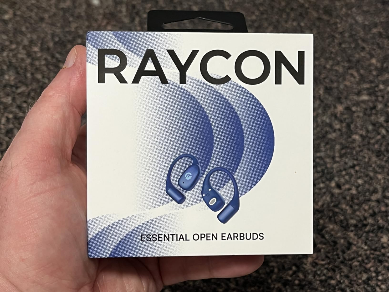 Raycon Essential Open Ear Earbuds – Open Ear Headphones, Earbuds Wireless Bluetooth, Sweat & Water-Resistant Earphones, Running Headphones with Ultra-Lightweight Design, 36 Hours Battery Life (Black) customer photo 2