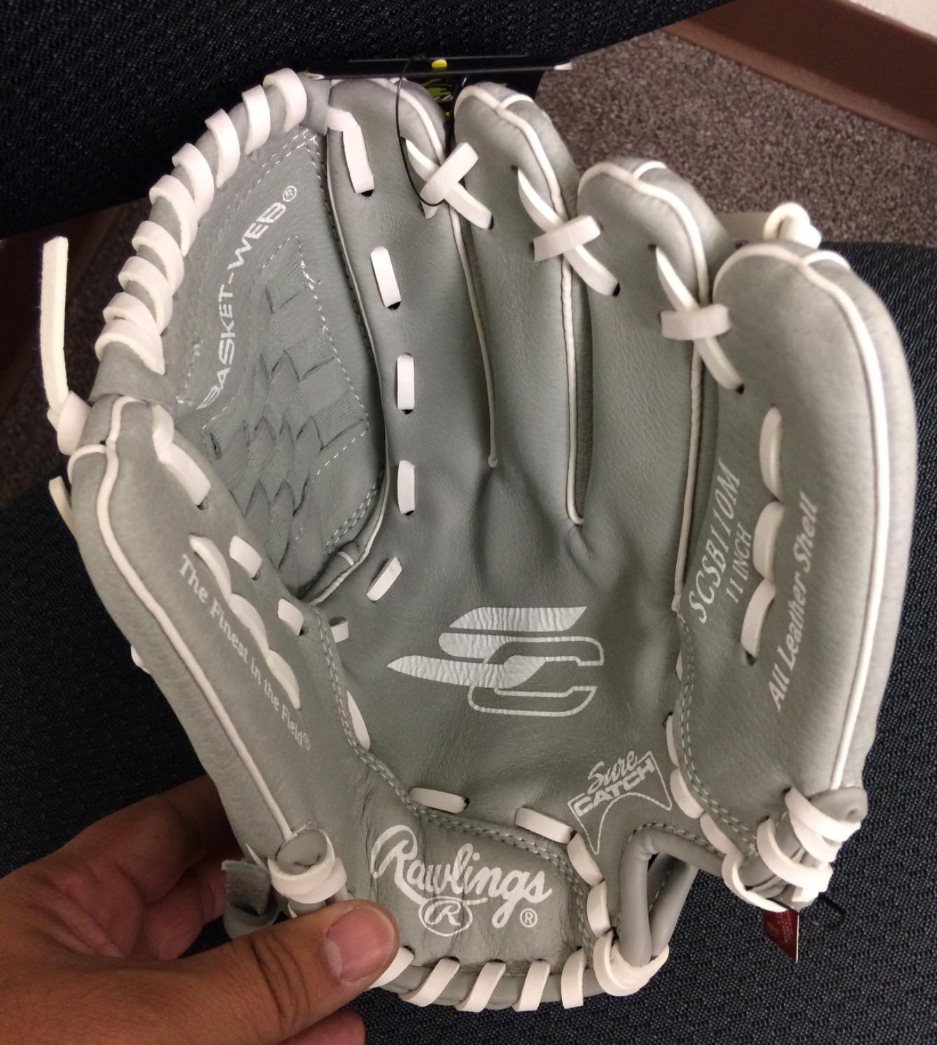 Rawlings Sure Catch Youth Softball Gloves | Multiple Sizes & Colors customer photo 2
