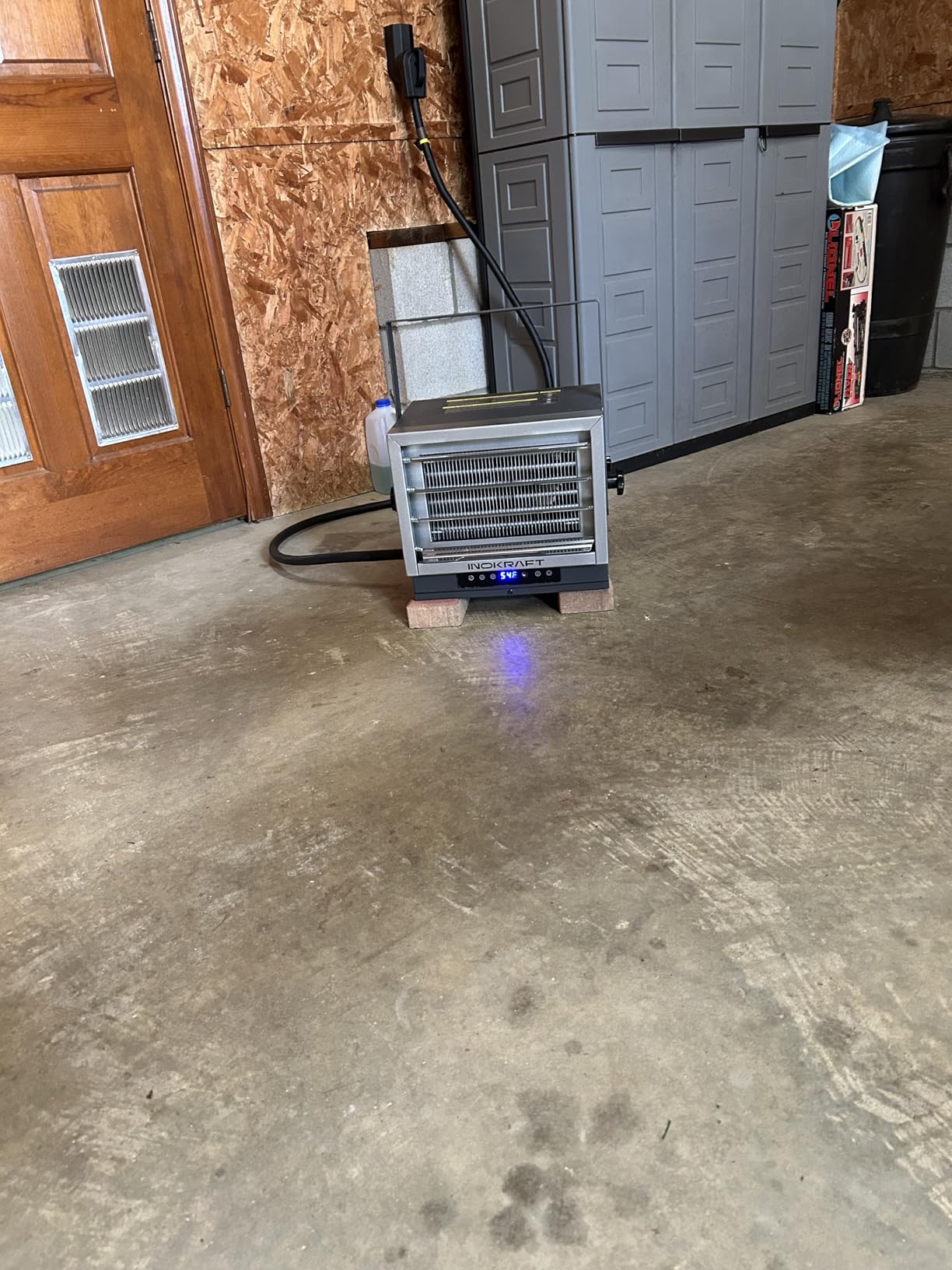 InoKraft 7500W Electric Garage Heater, 240V with NEMA 14-50P Plug customer photo 1