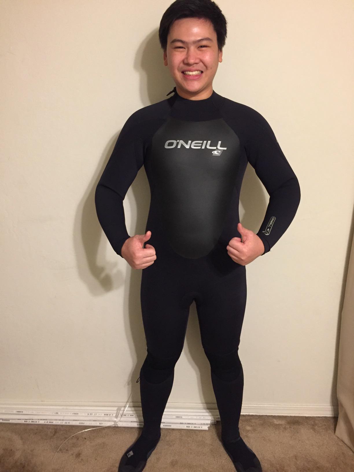 O'Neill Men's Epic 4/3mm Back Zip Full Wetsuit customer photo 2