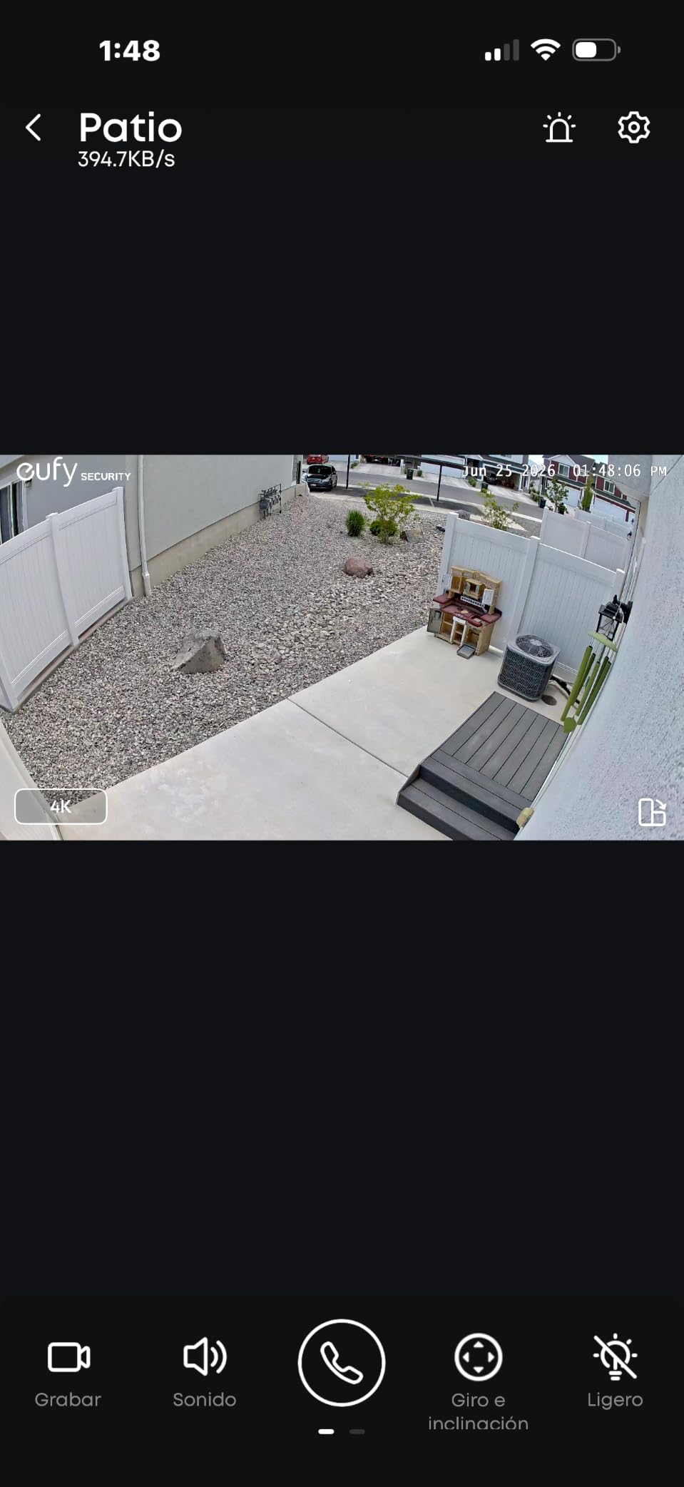 eufy Security SoloCam E42, 4K Solar Security Camera, AI Facial Recognition customer photo 1