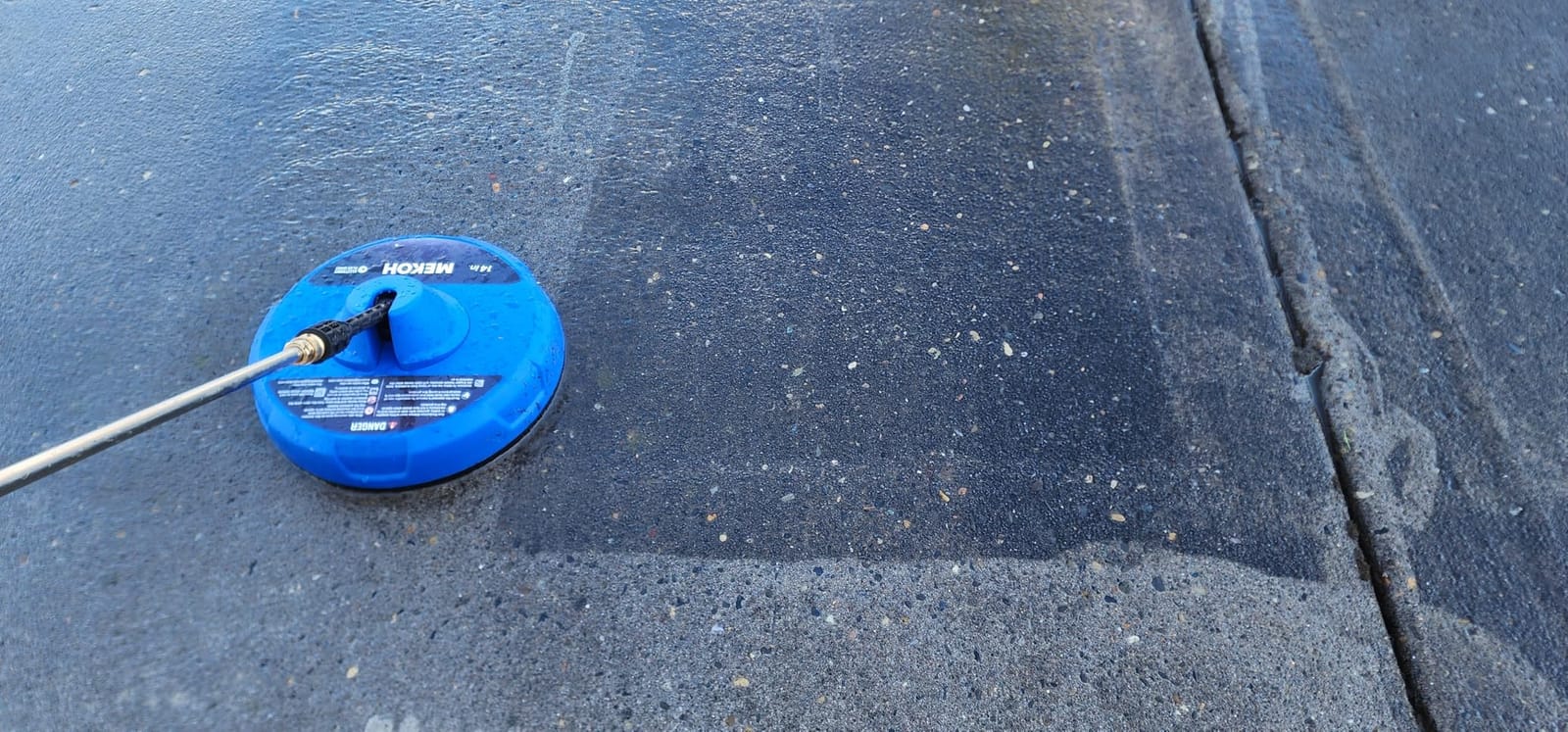 MEKOH 16.5'' 4-Wheel Lightweight Pressure Washer Surface Cleaner, 3600PSI customer photo 1